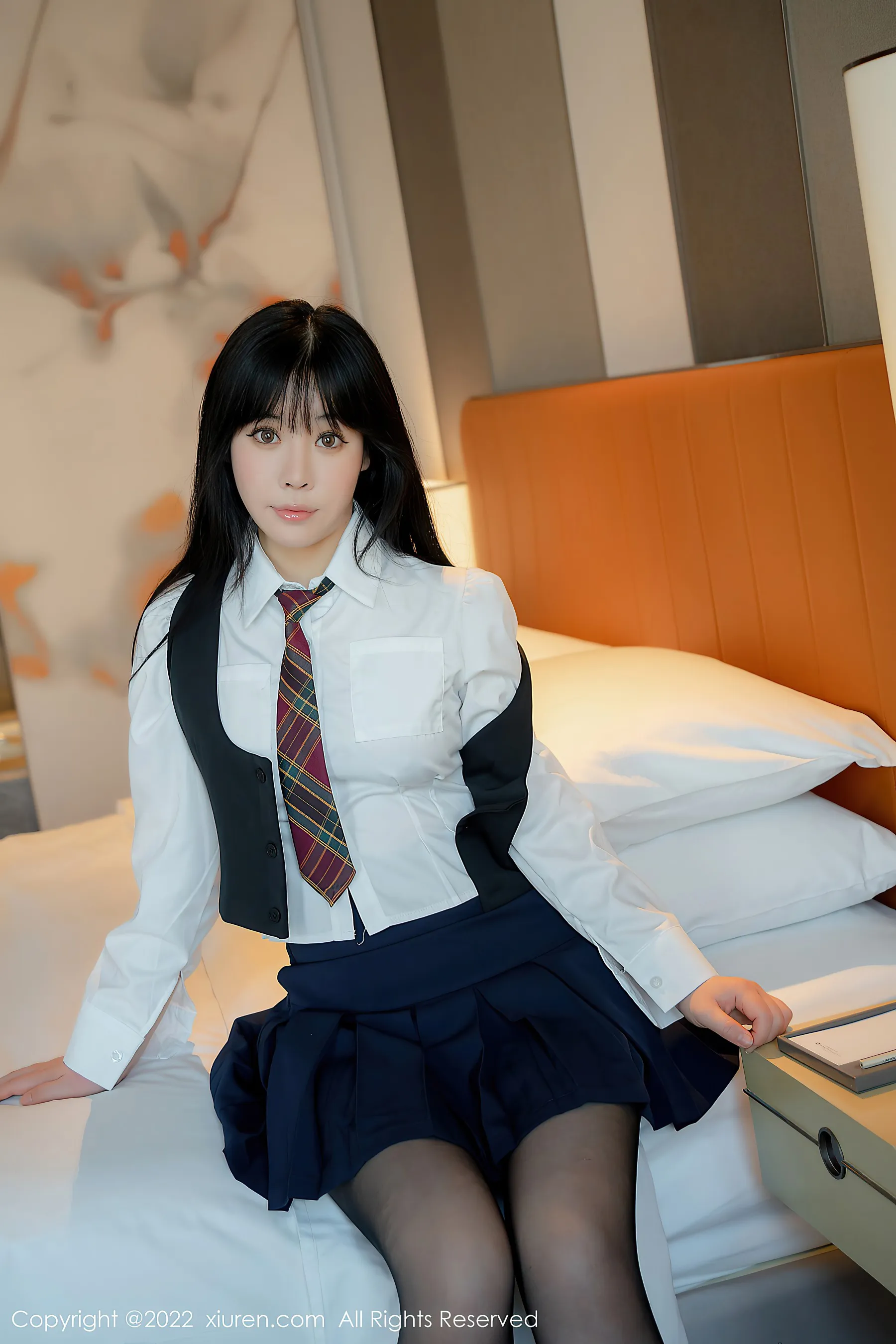  秀人网 No.4558 徐媛媛 黑丝圆润御姐第16张