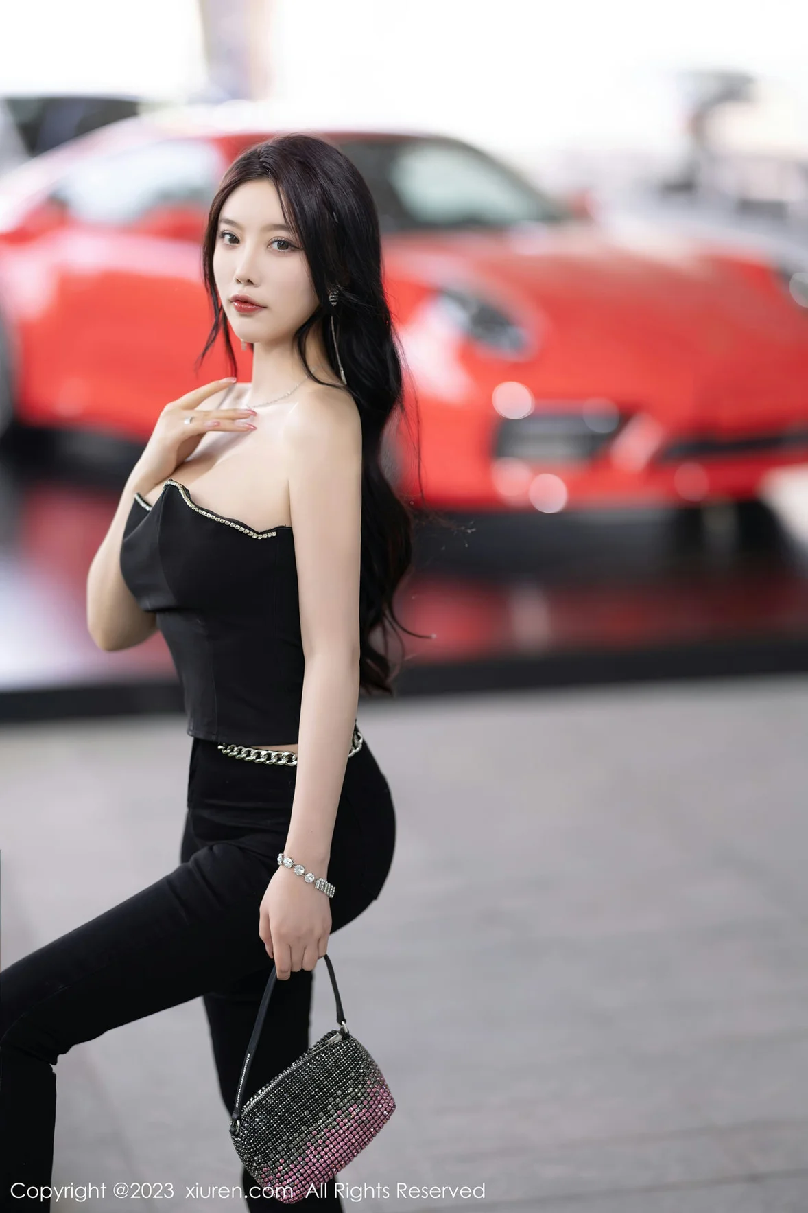  XiuRen 秀人 No.6866 杨晨晨Yome 轻透蕾丝连体衣海南岛旅拍 [91P]第2张