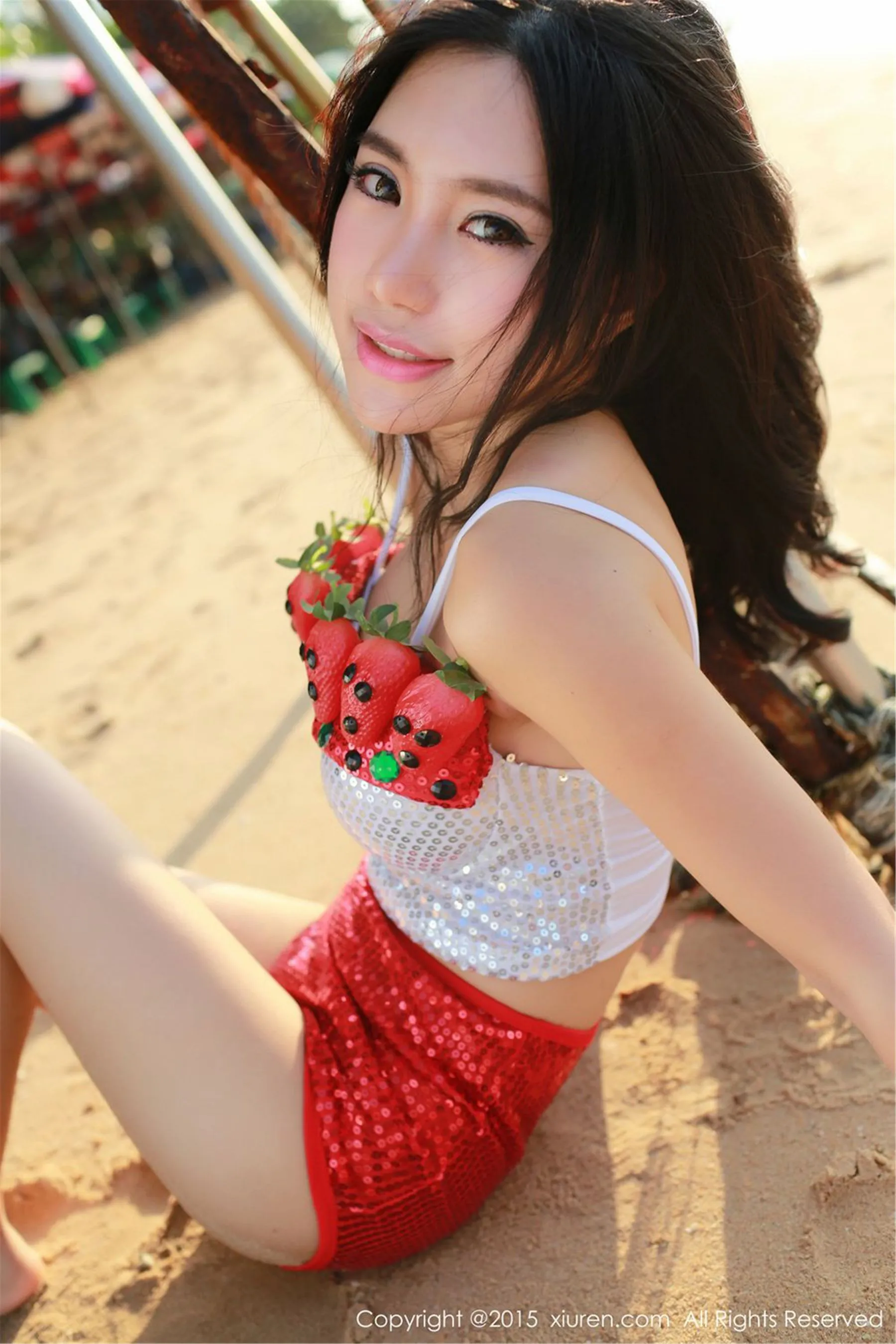  绮里嘉ula《泰国旅拍》 秀人网 No.267第18张