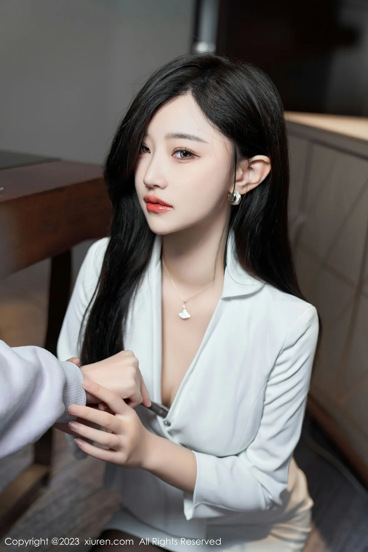  XiuRen 秀人 No.6900 妙可可Cheese 魅惑黑丝性感写真 [81P]第11张