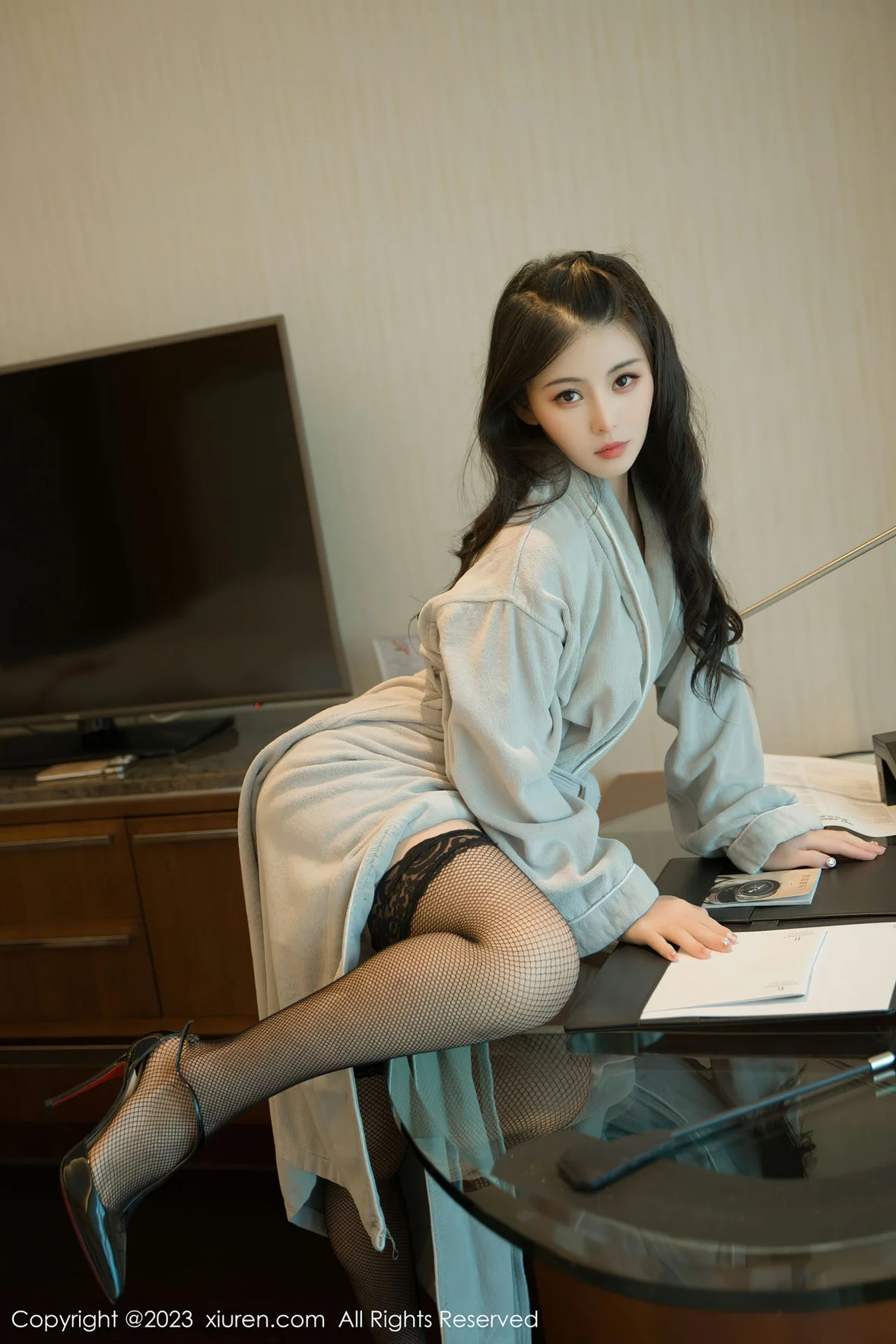  XiuRen 秀人 No.7107 柒喜小baby 蕾丝情趣性感写真 [57P]第4张