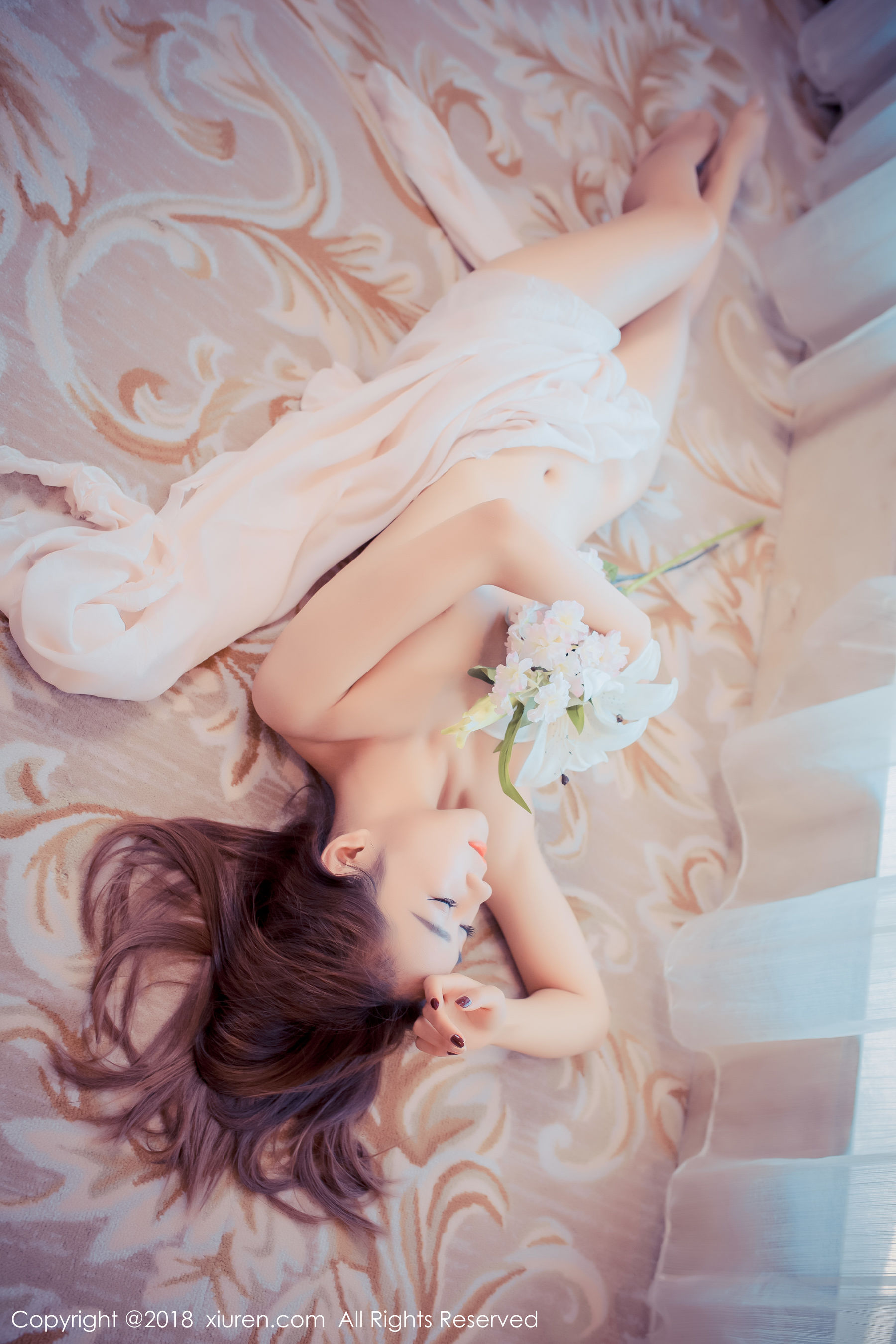 棉花糖candy《金黄色的比基尼》 秀人 No.938第13张