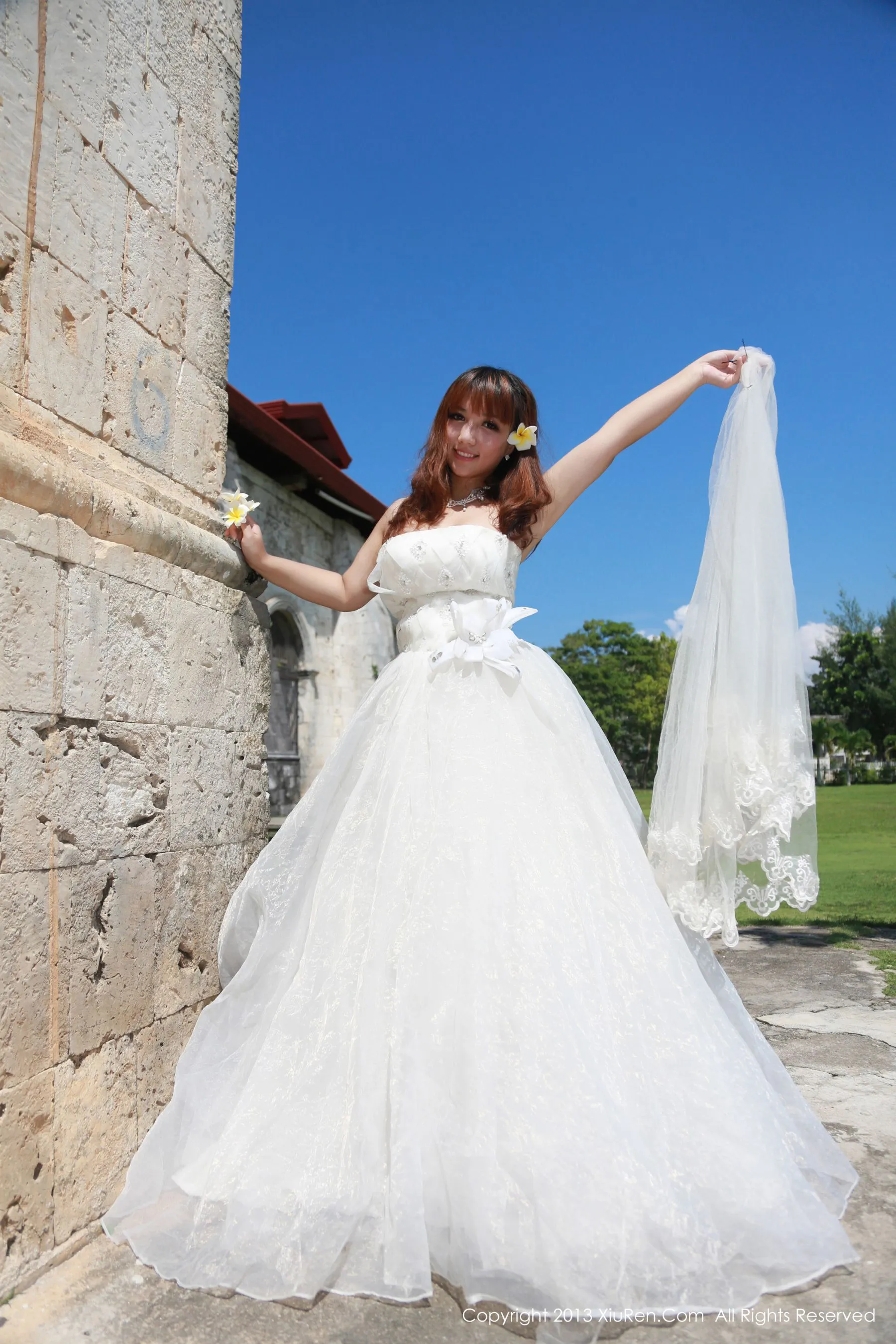  默漠无荢 小清新合集 秀人网 No.053第15张