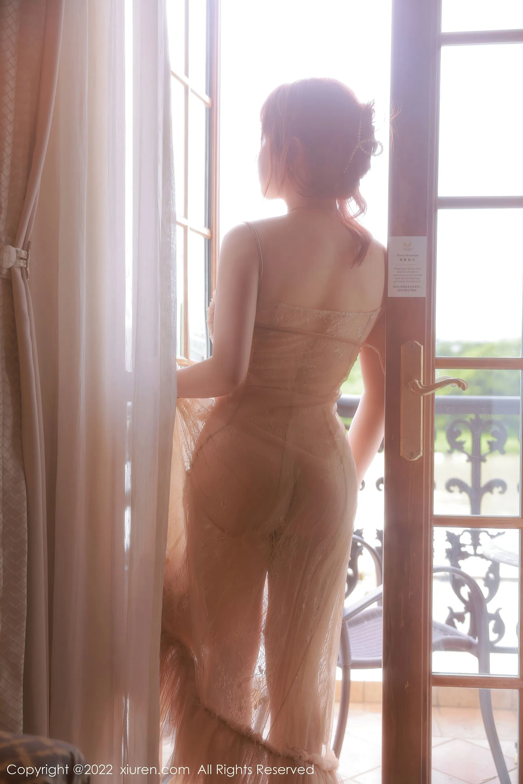  秀人网 No.5421 养乐多DoDo 睡裙美臀第4张