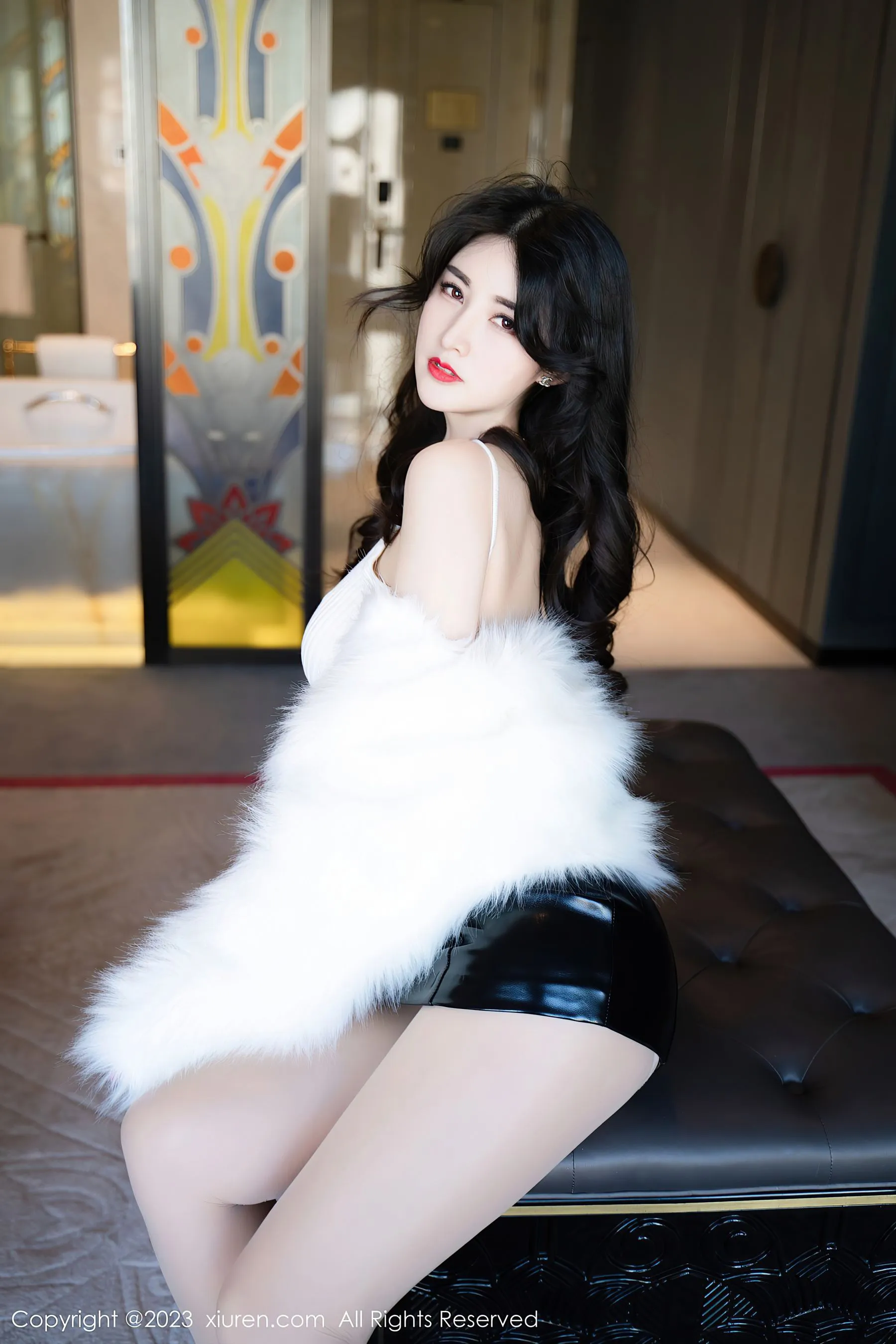 秀人网 No.6568 诗诗kiki 短裙美臀第15张