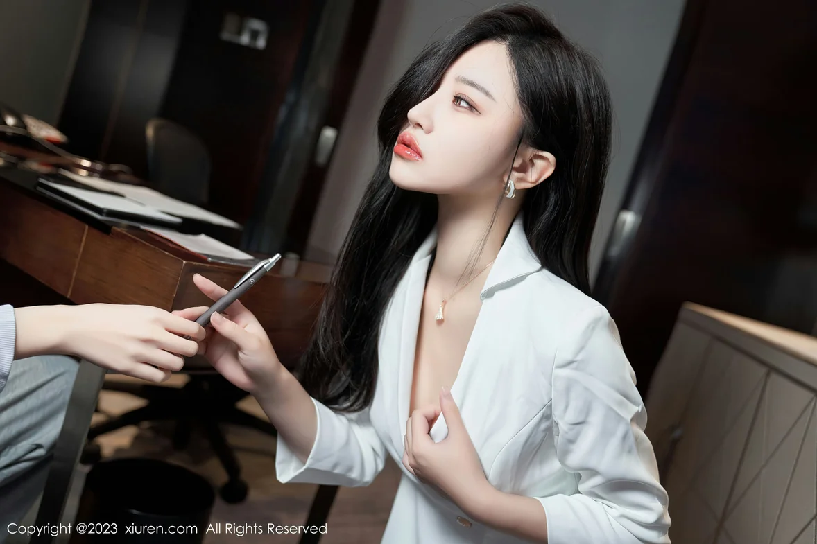  XiuRen 秀人 No.6900 妙可可Cheese 魅惑黑丝性感写真 [81P]第10张