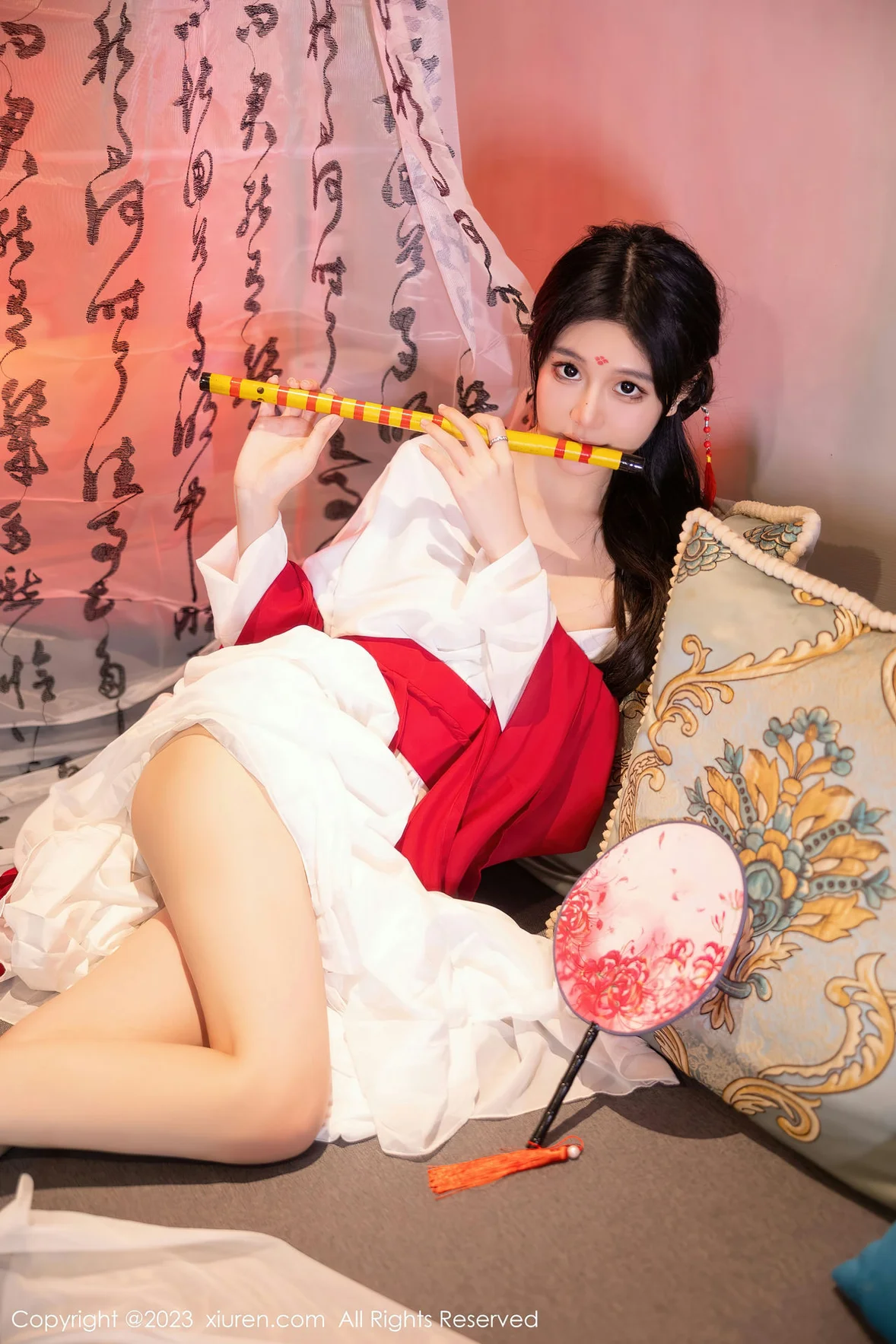  XiuRen 秀人 No.7192 幼幼 红色古装性感写真 [93P]第5张