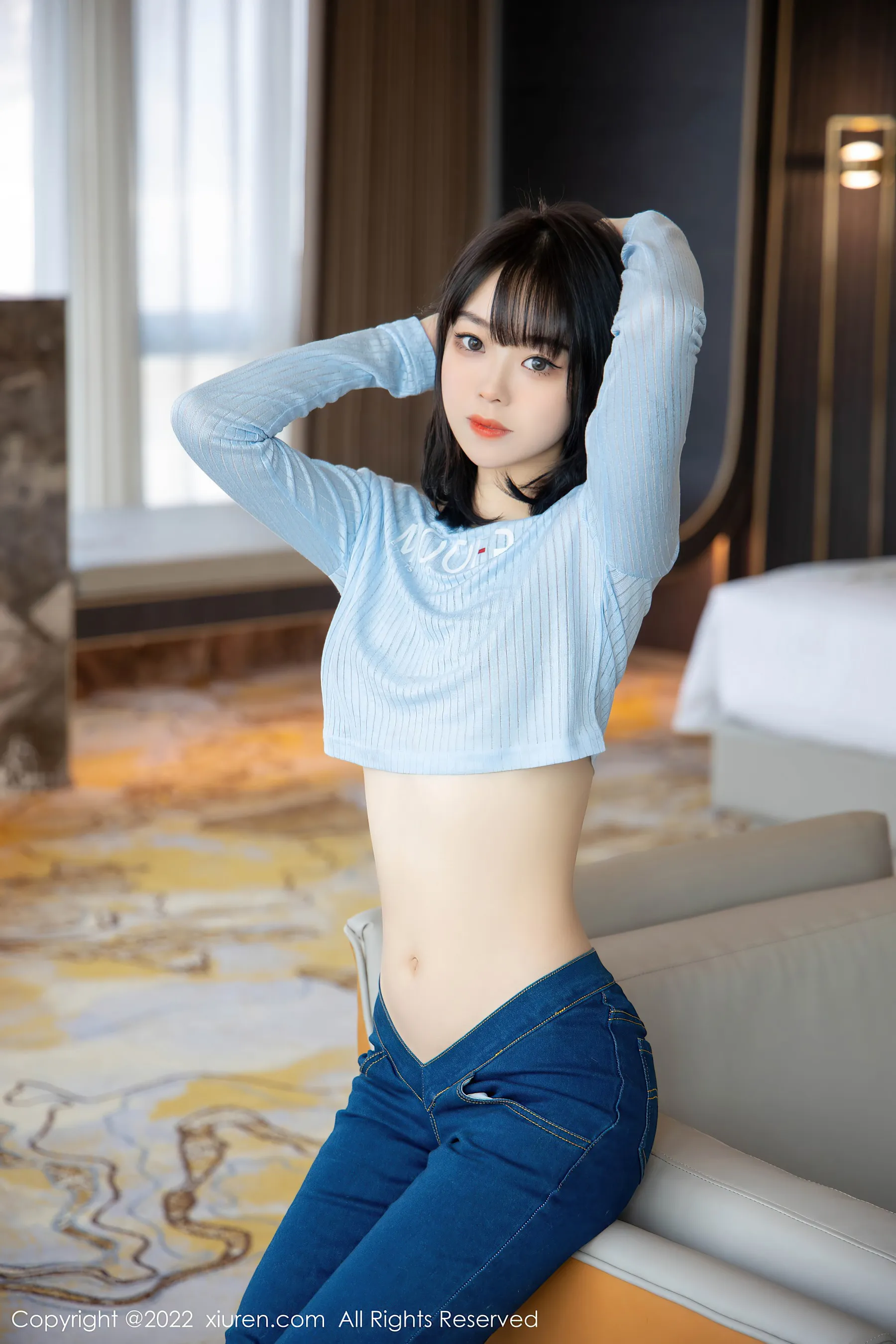  秀人网 No.4584 奶瓶. 牛仔裤美腿第26张