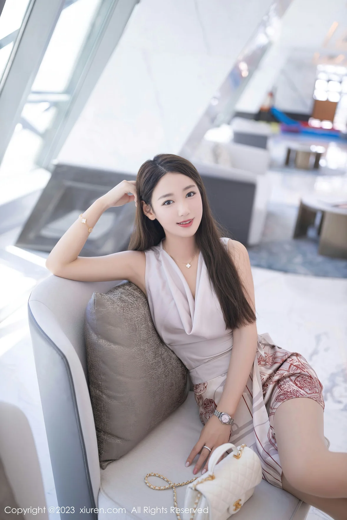  XiuRen 秀人 No.7264 唐安琪 粉色蕾丝内衣珠三角旅拍 [79P]第5张