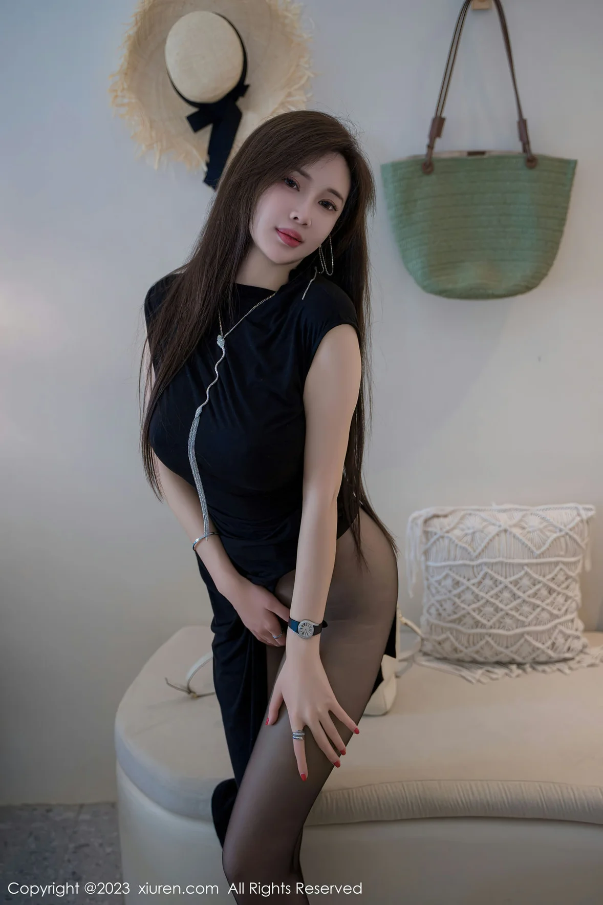  XiuRen 秀人 No.7280 Carol周妍希 魅惑黑丝性感写真 [92P]第11张