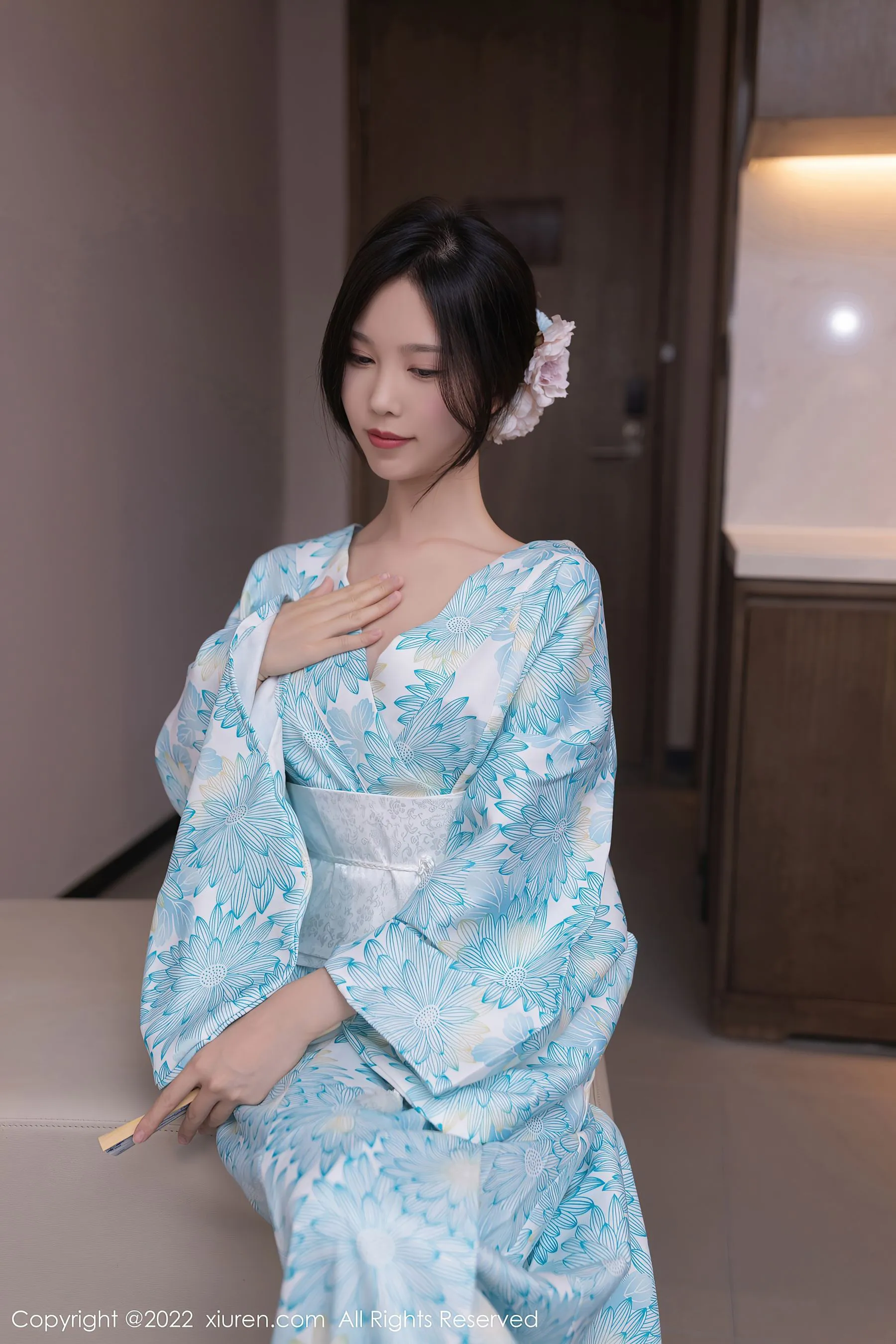  秀人网 No.5118 利世 和服美腿第14张