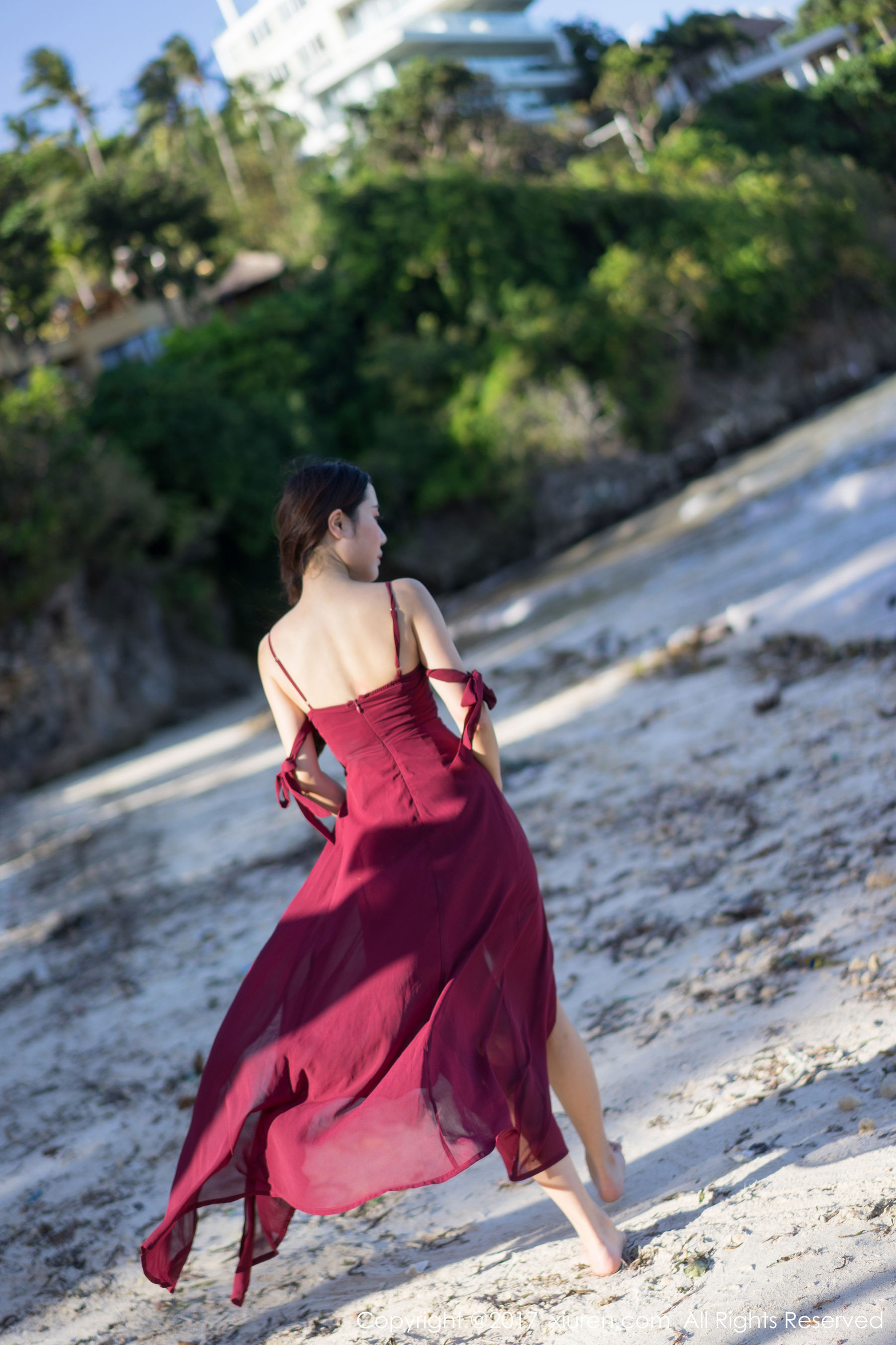  兜豆靓Youlina《室外清新，室内性感特写》 XiuRen 秀人网 NO.814第14张