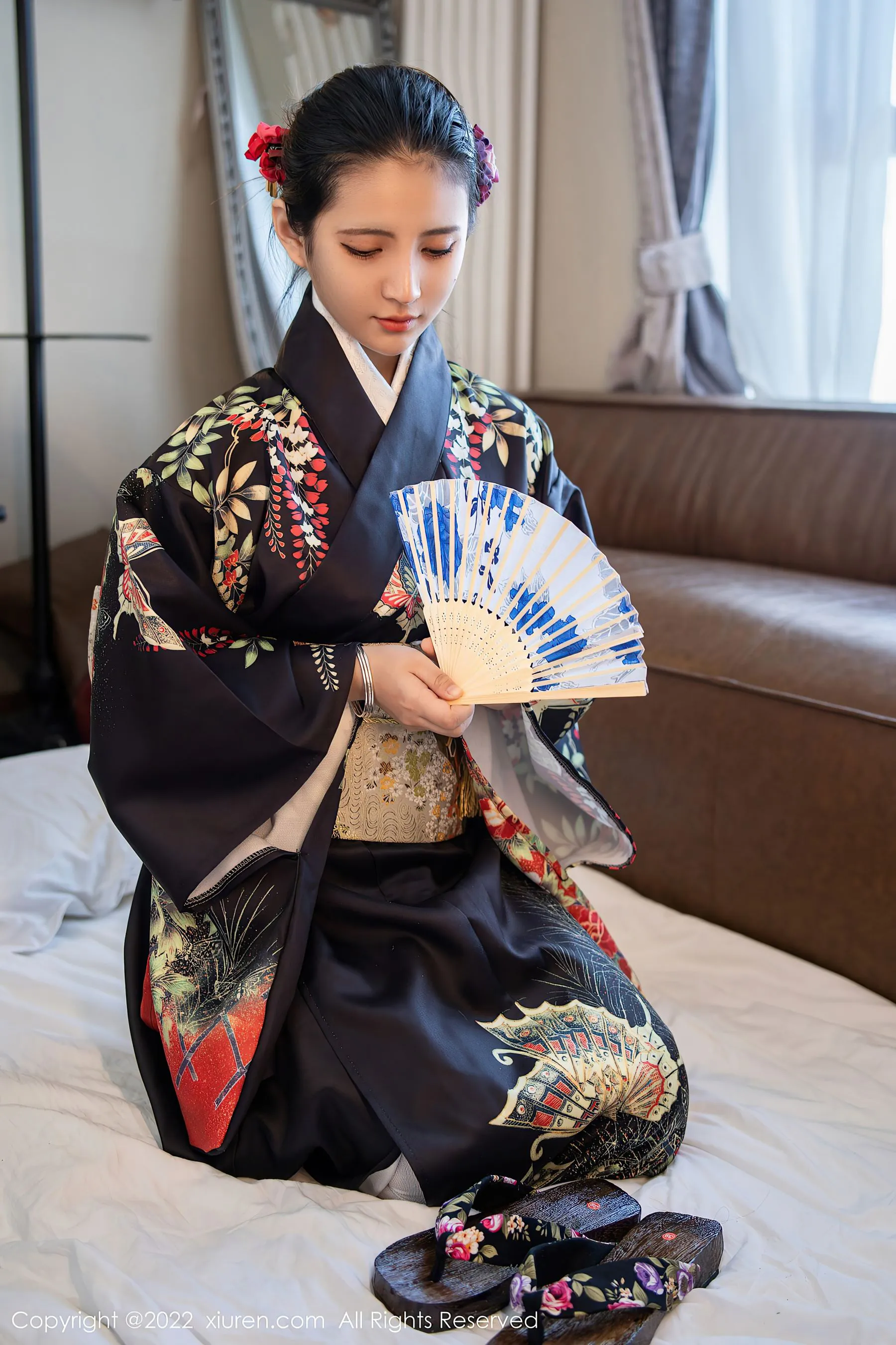  秀人网 No.5309 久久Aimee 和服美臀第12张