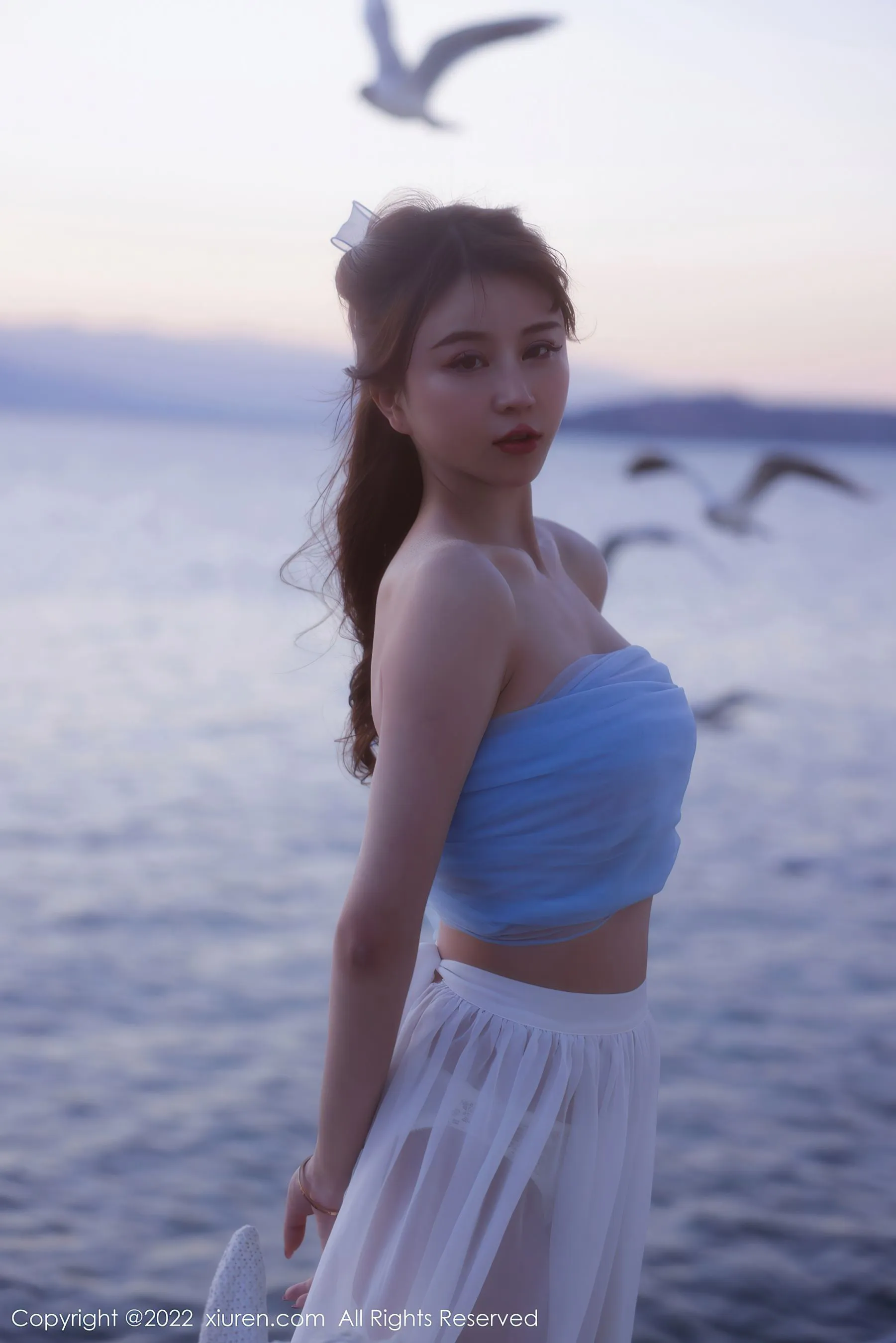  秀人网 No.4888 tina_甜仔 长裙旅拍第16张