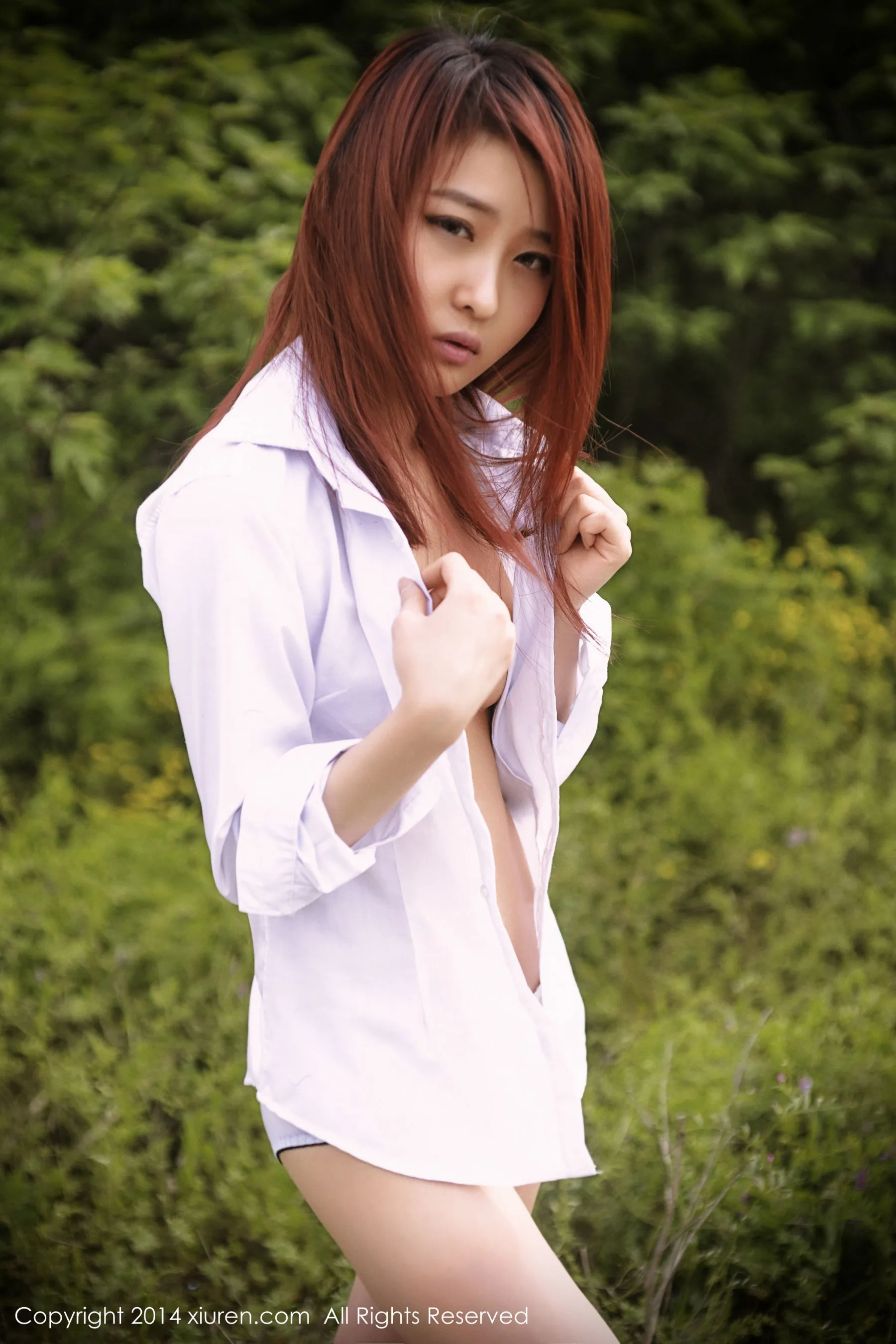  Medusa《阳光少女外拍》 秀人网 No.202第5张