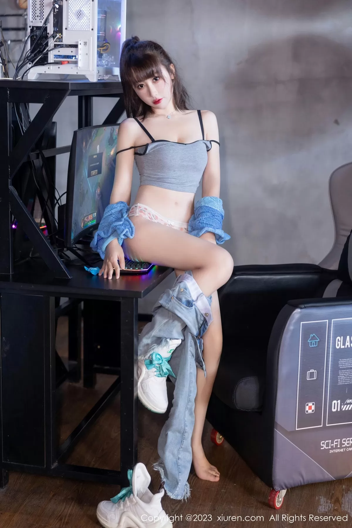  XiuRen 秀人 No.7540 白笑笑 [80P]第9张