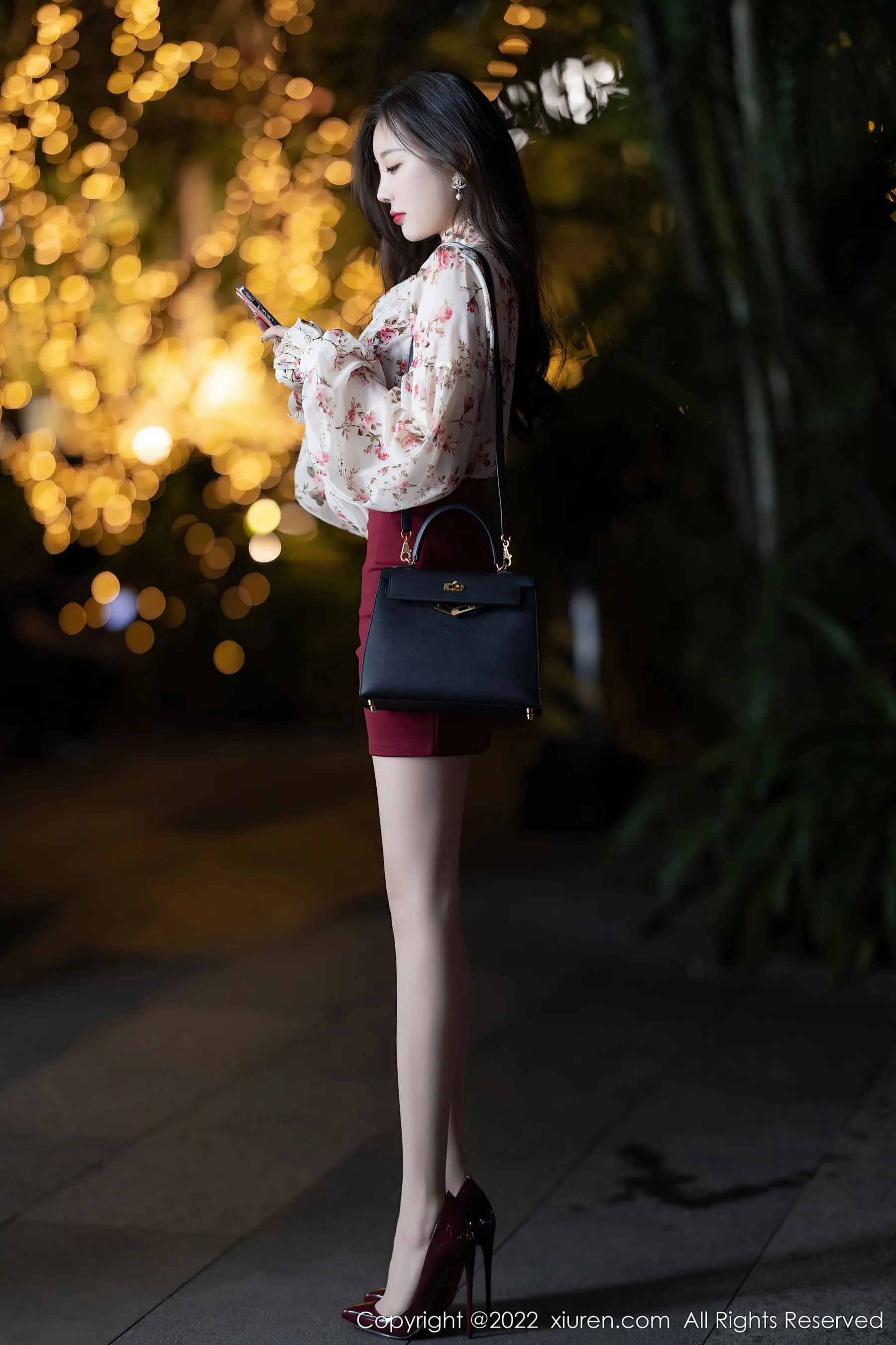  秀人网 No.4892 杨晨晨Yome 丝袜美腿第22张