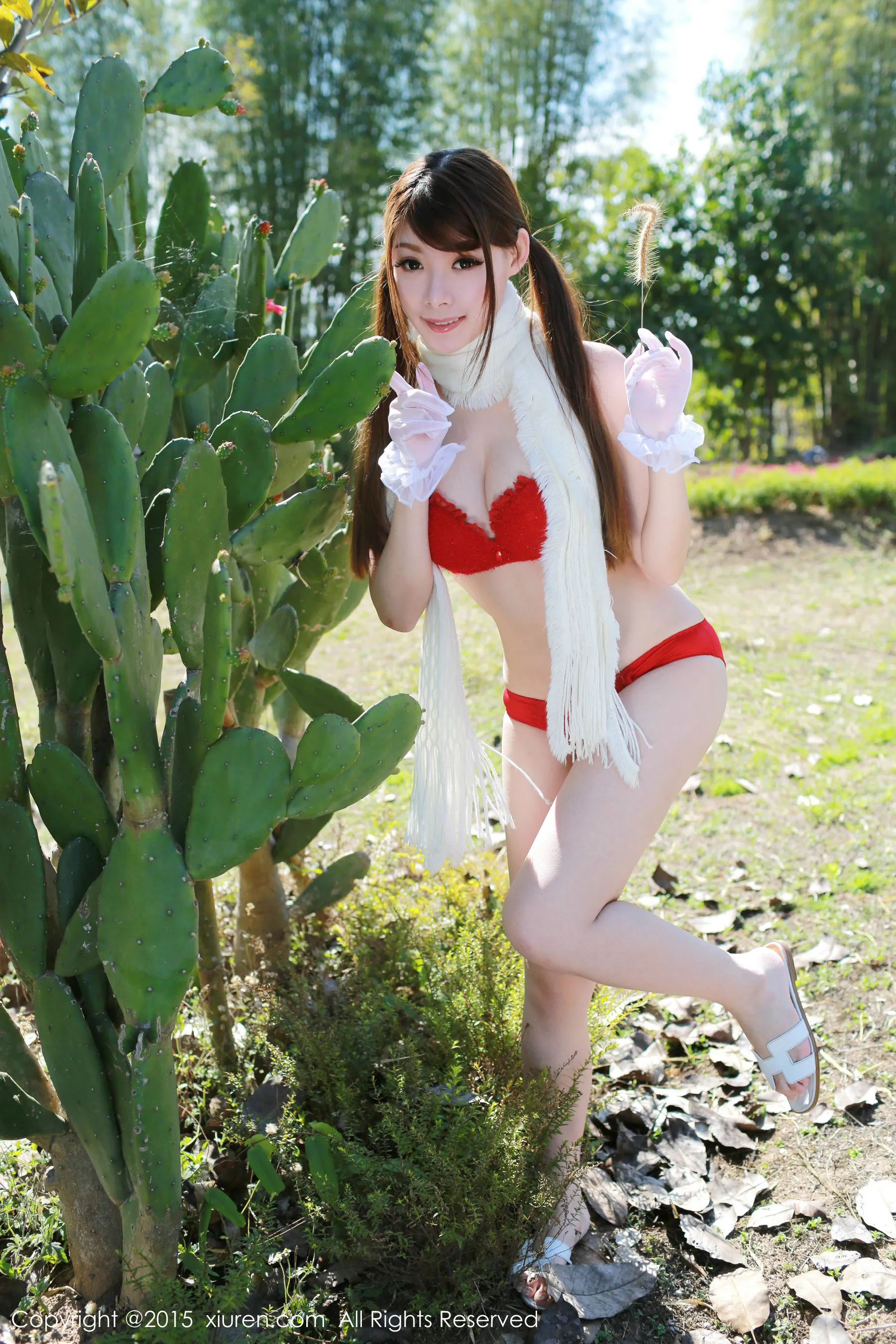  MARA醬《泰国Pai县旅拍》阳光女神系列 秀人网 No.307第5张