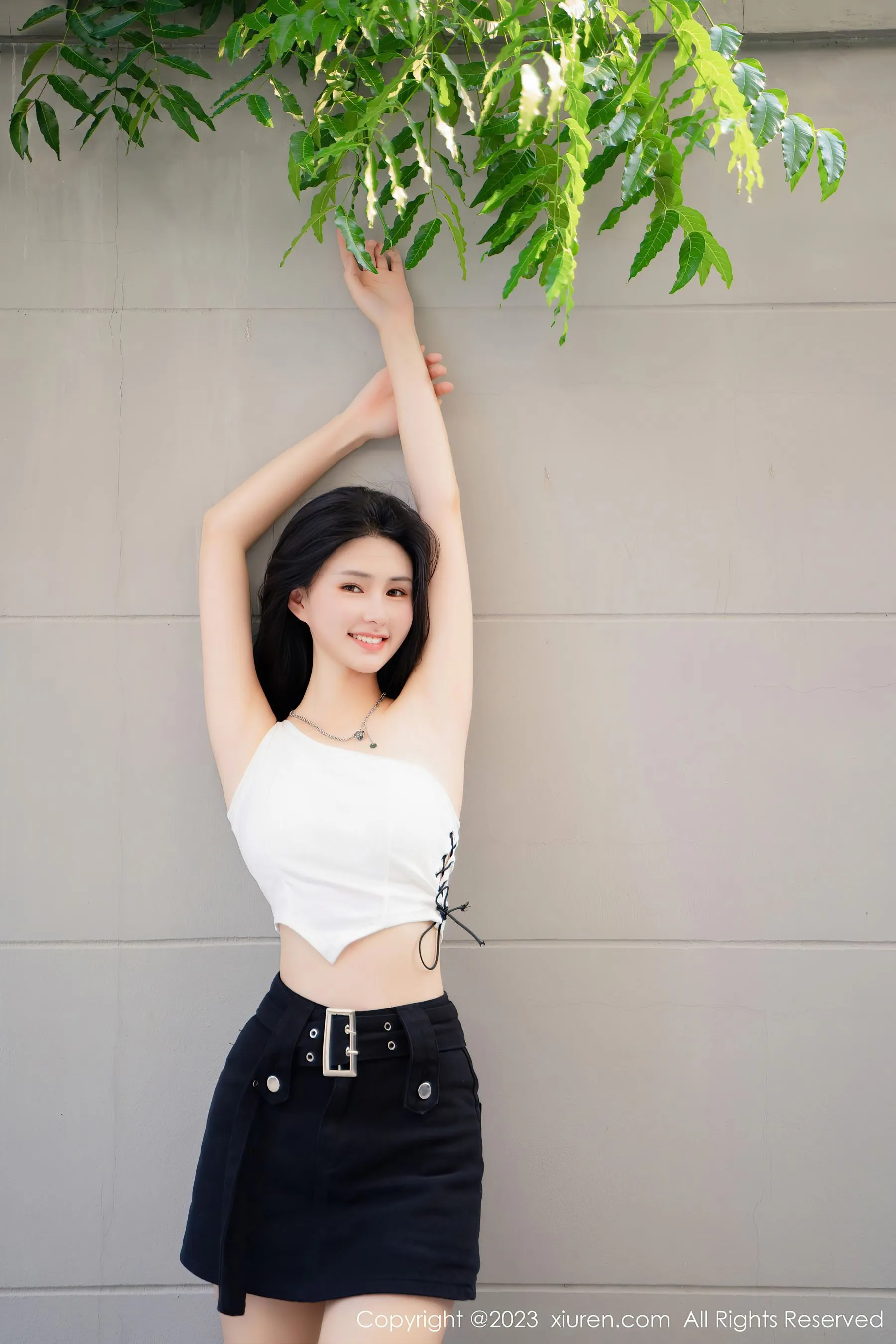  秀人网 No.6798 艾希儿 清爽美腿第14张