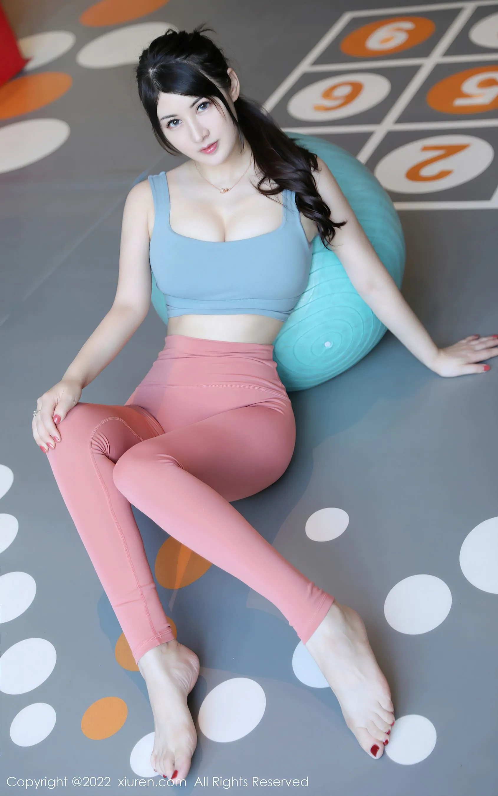  秀人网 No.5406 诗诗kiki 运动美腿第19张