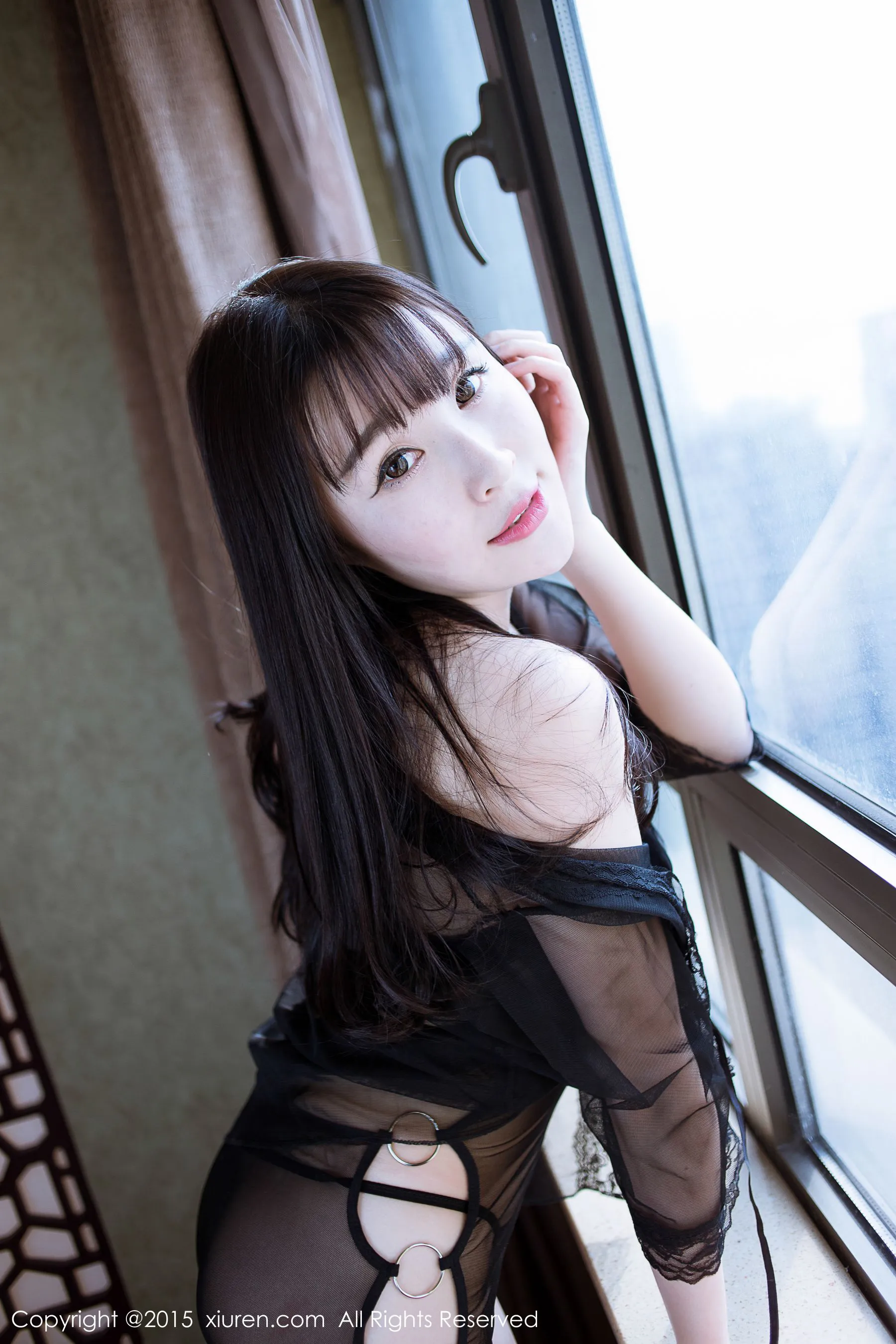  乐朵朵-Wendy《福利透视装》 秀人网 No.335第2张