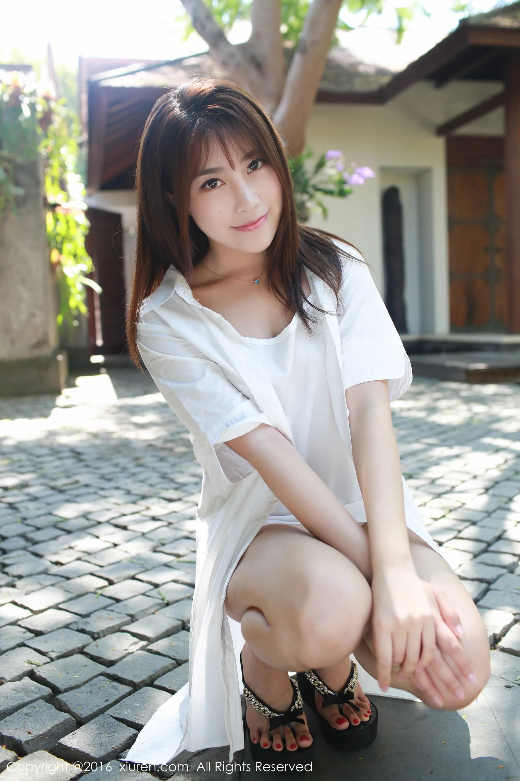  许诺Sabrina《巴厘岛旅拍》极品小清新外拍 秀人网 No.562第2张