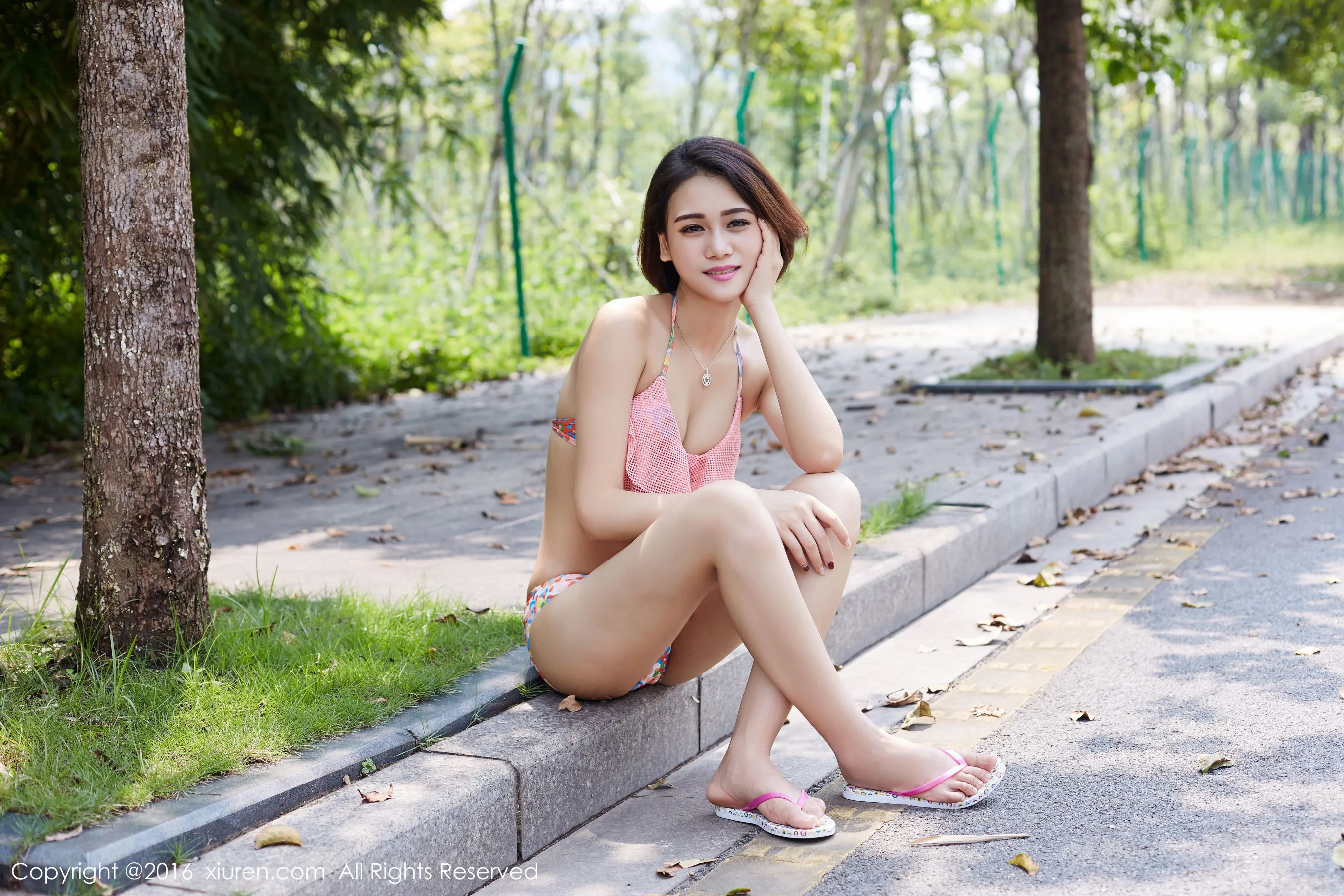 娜娜baby《自然清新 3内衣外拍》 秀人网 No.501第16张