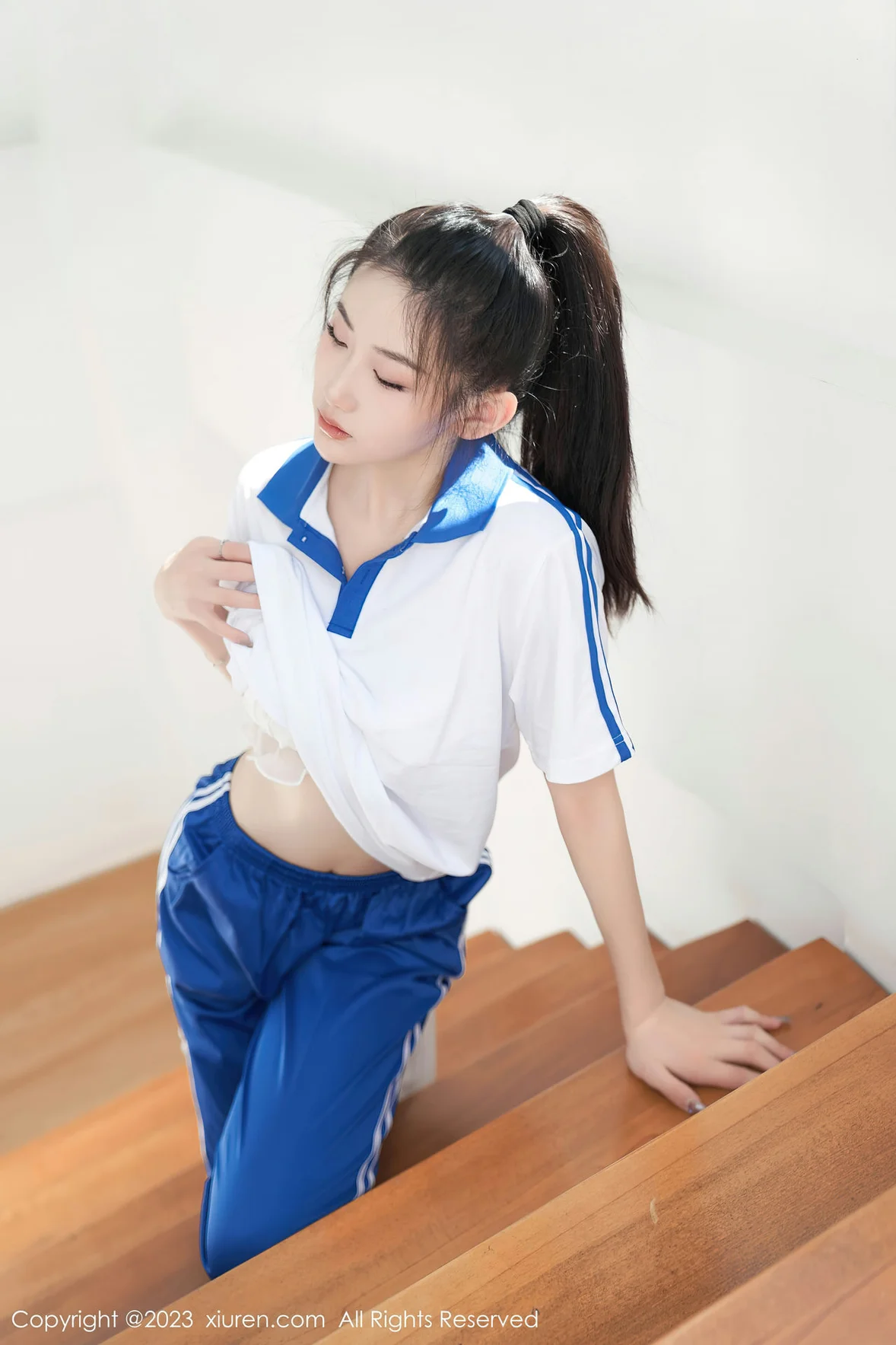  XiuRen 秀人 No.7110 沈青黛 白色蕾丝内衣性感写真 [108P]第9张