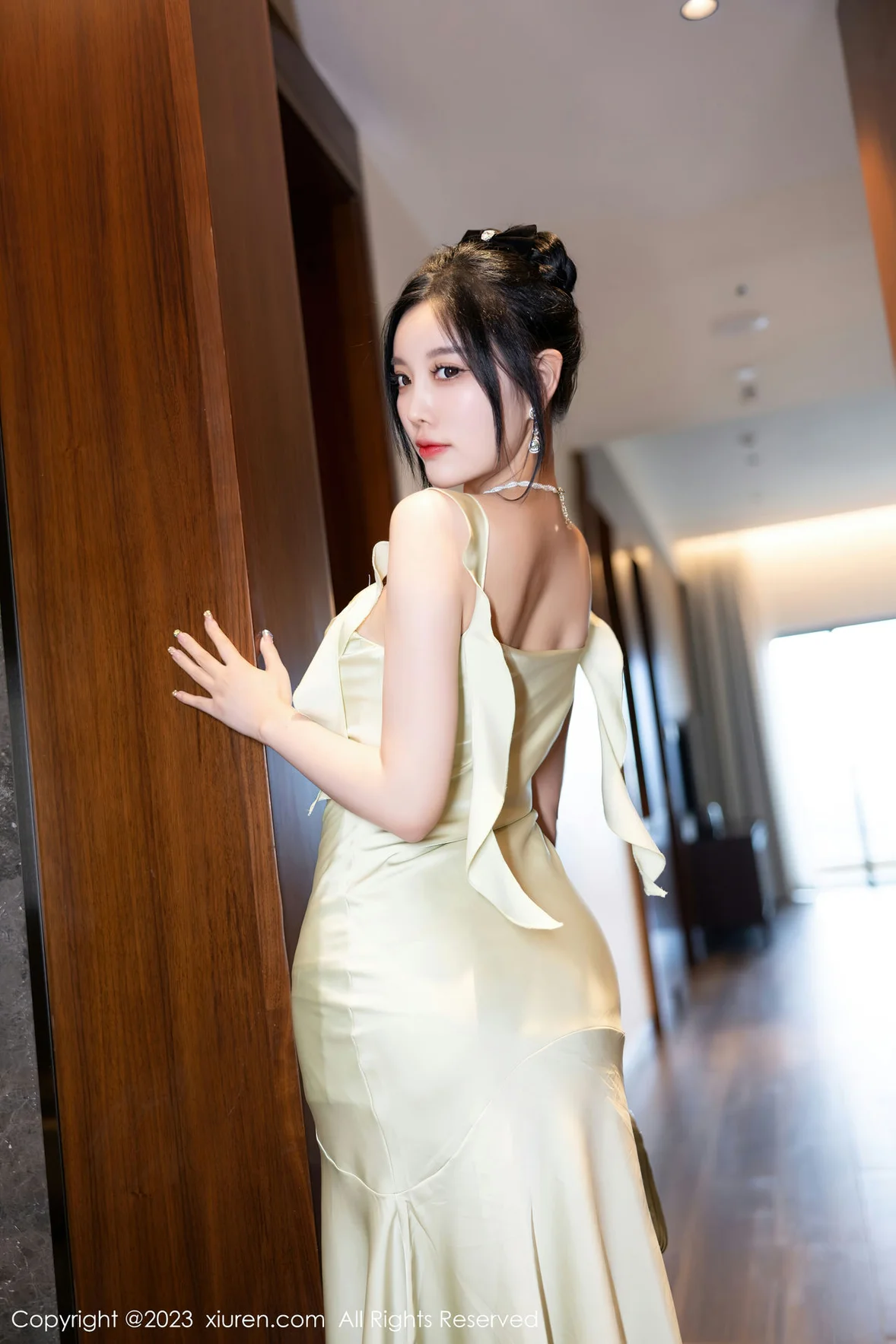  秀人网 No.7410 杨晨晨Yome 轻透薄纱性感写真 [82P]第5张