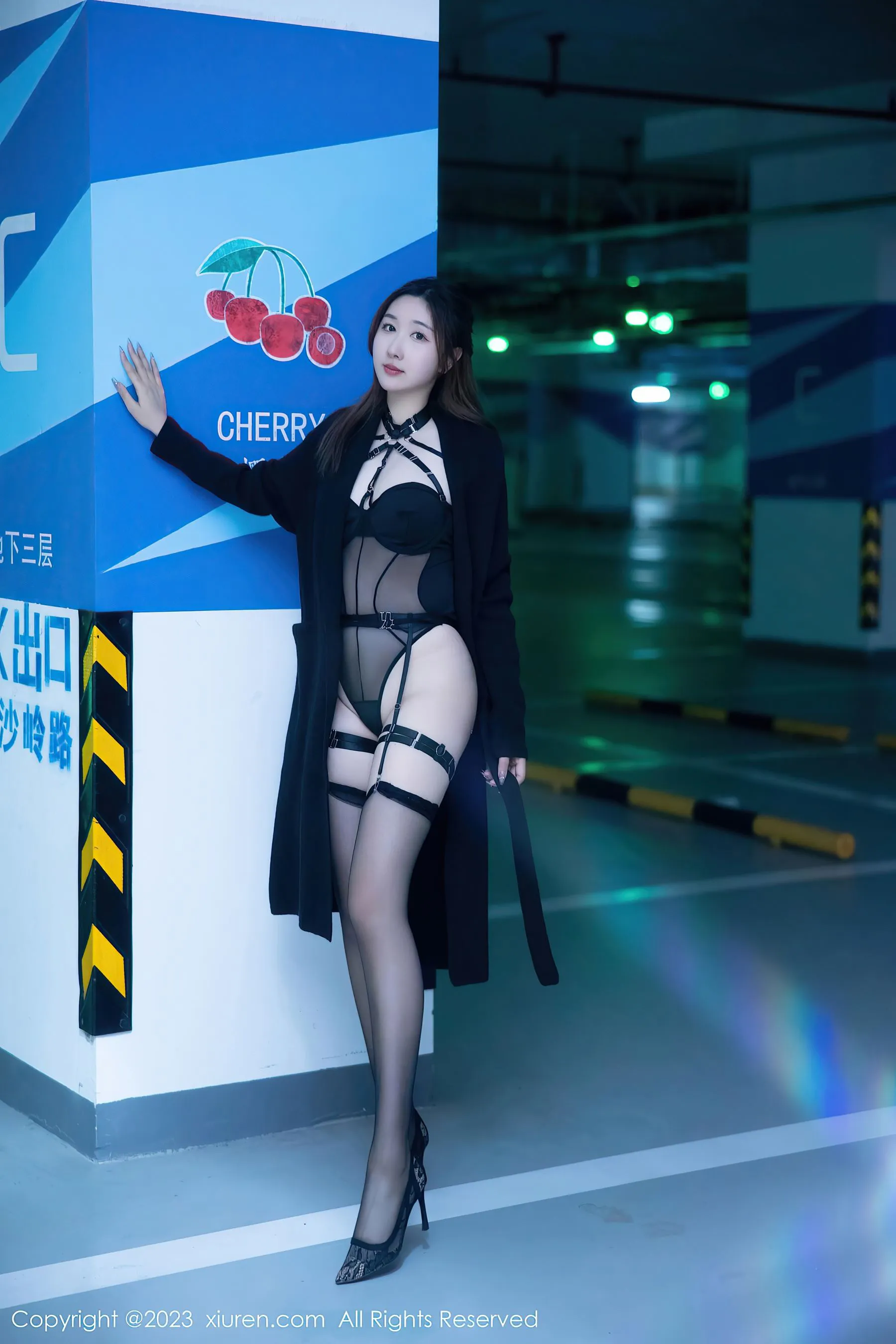 秀人网 No.6650 江真真 黑丝美臀第2张