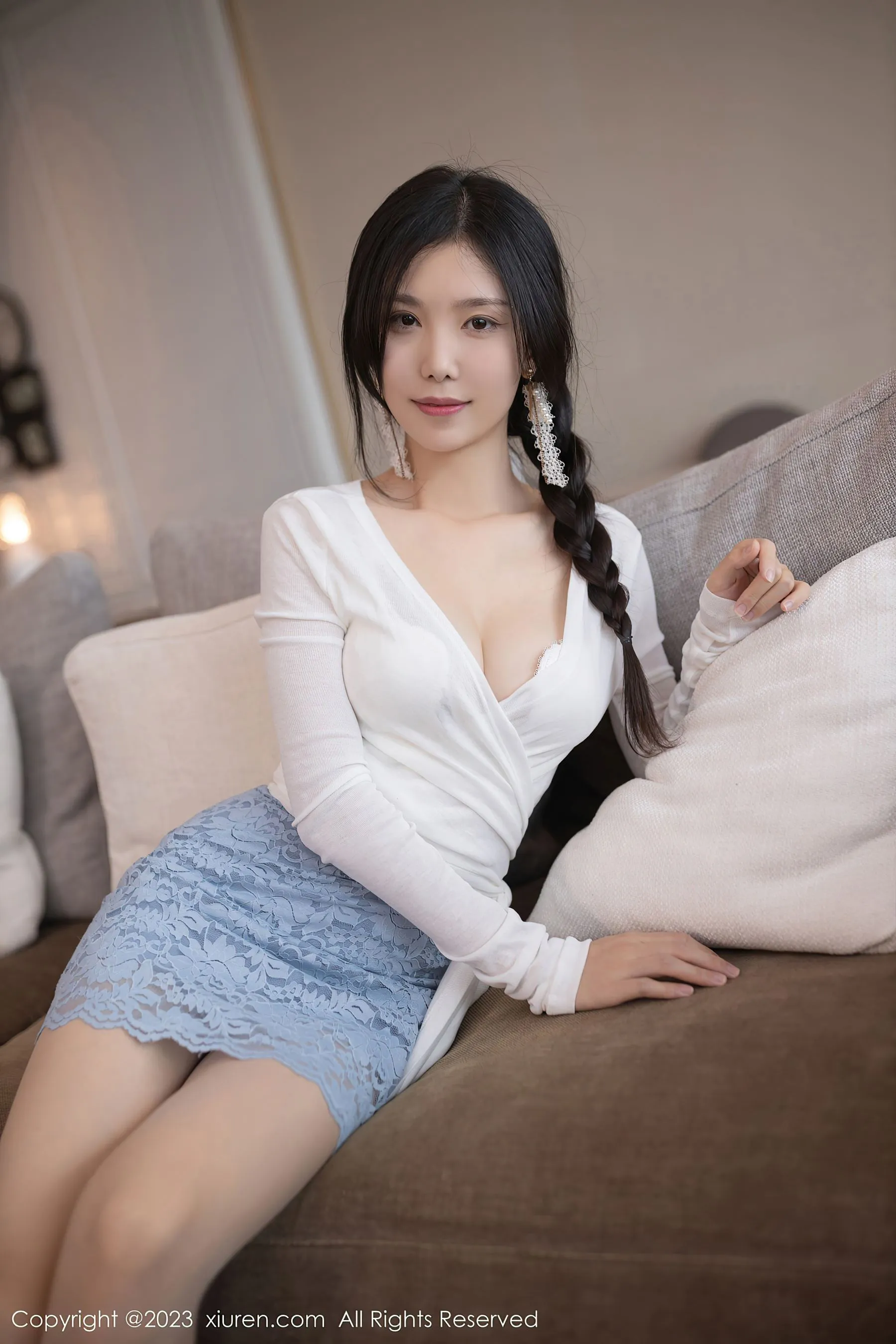  秀人网 No.6754 利世 短裙美腿第21张