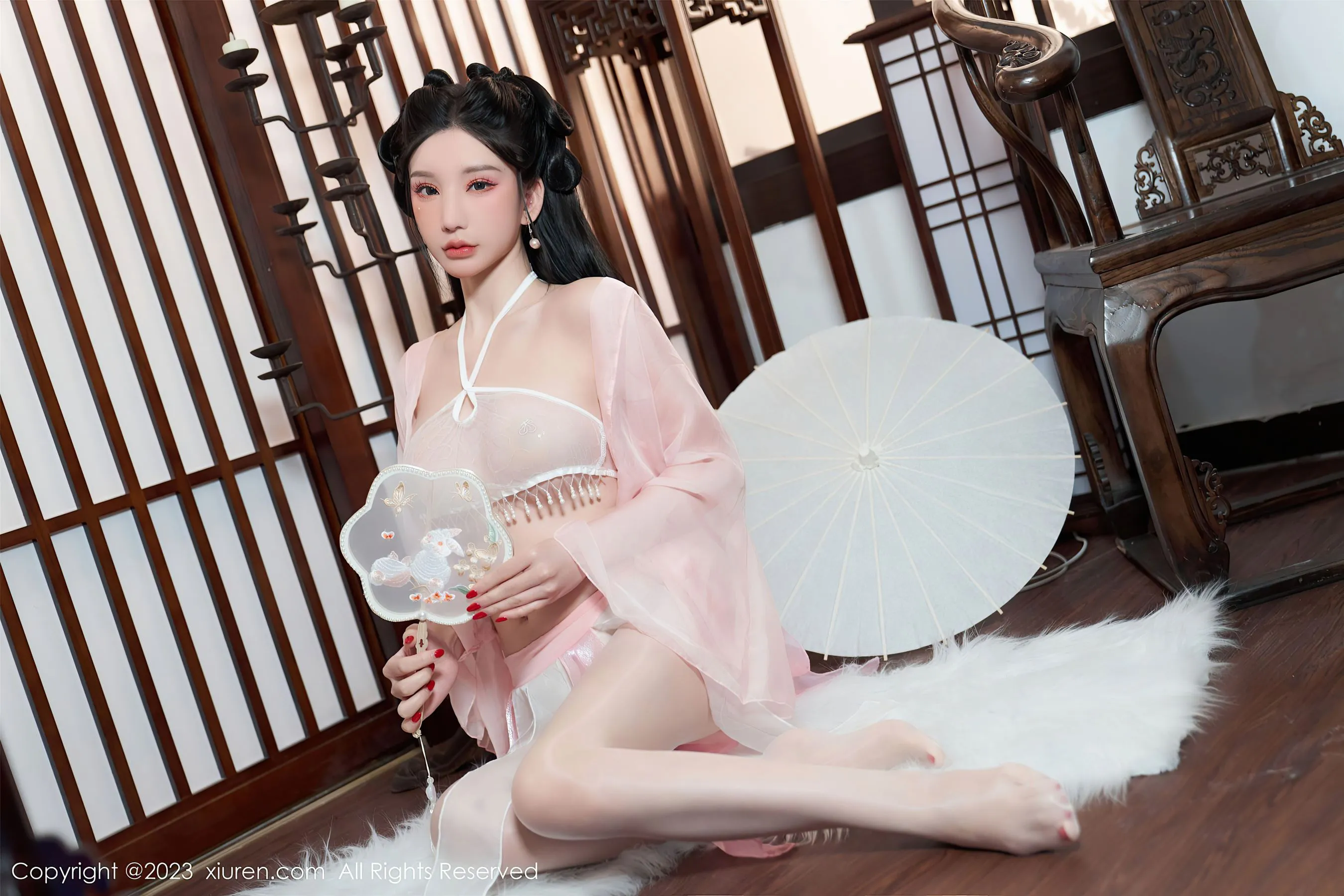 秀人网 No.6217 周于希Sally 古装美臀第19张