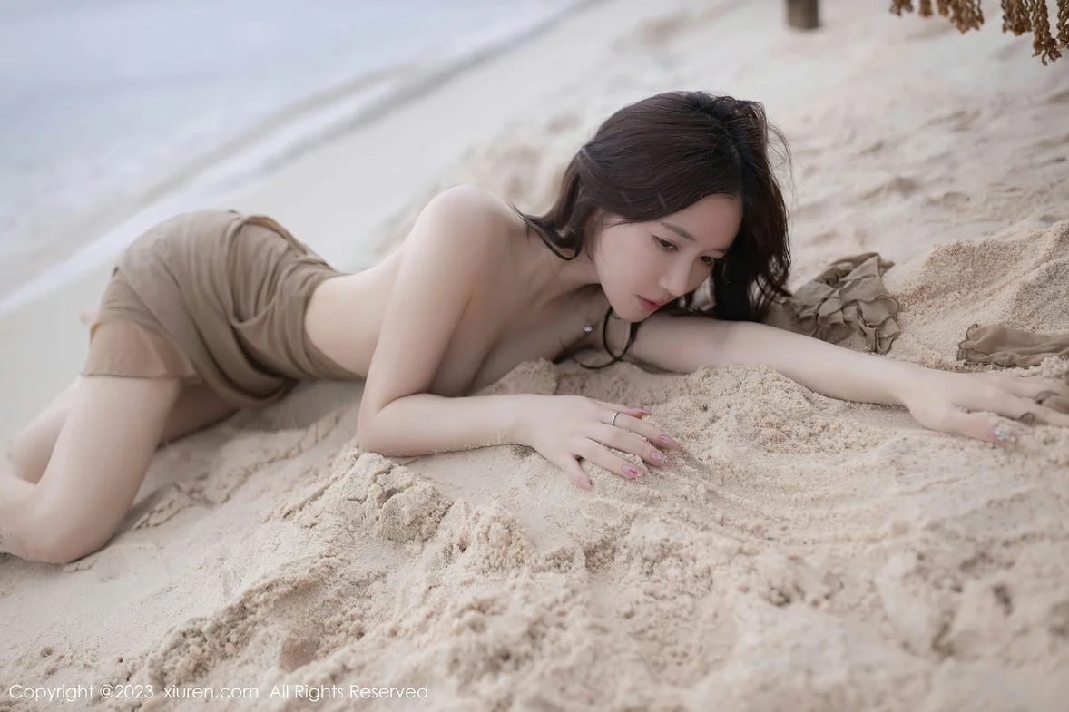  XiuRen 秀人 No.7288 鱼子酱Fish 沙滩渔网性感写真 [78P]第22张