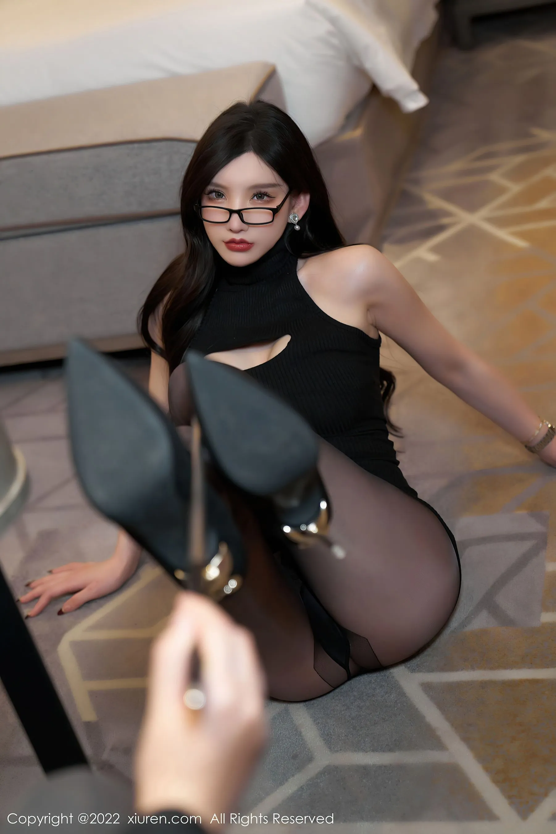  秀人网 No.5009 周于希Sally 黑丝美臀第17张