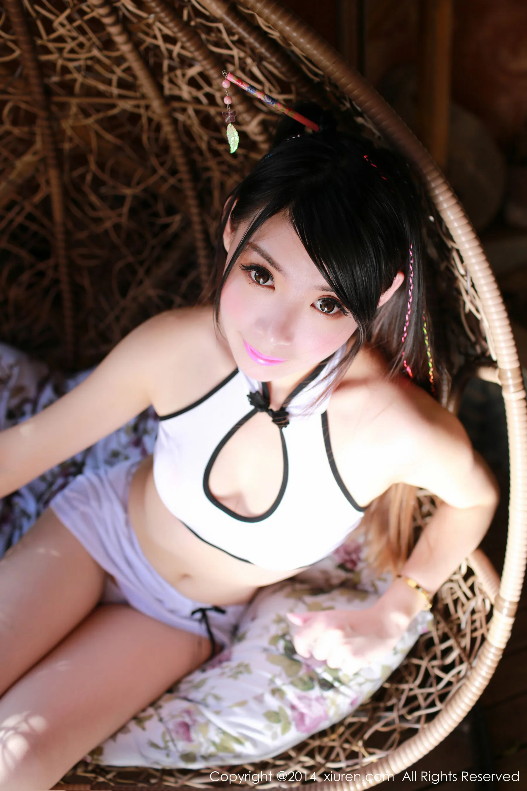  MARA酱(徐雯)《丽江旅拍》人景合一古典系列 秀人网 No.248第6张