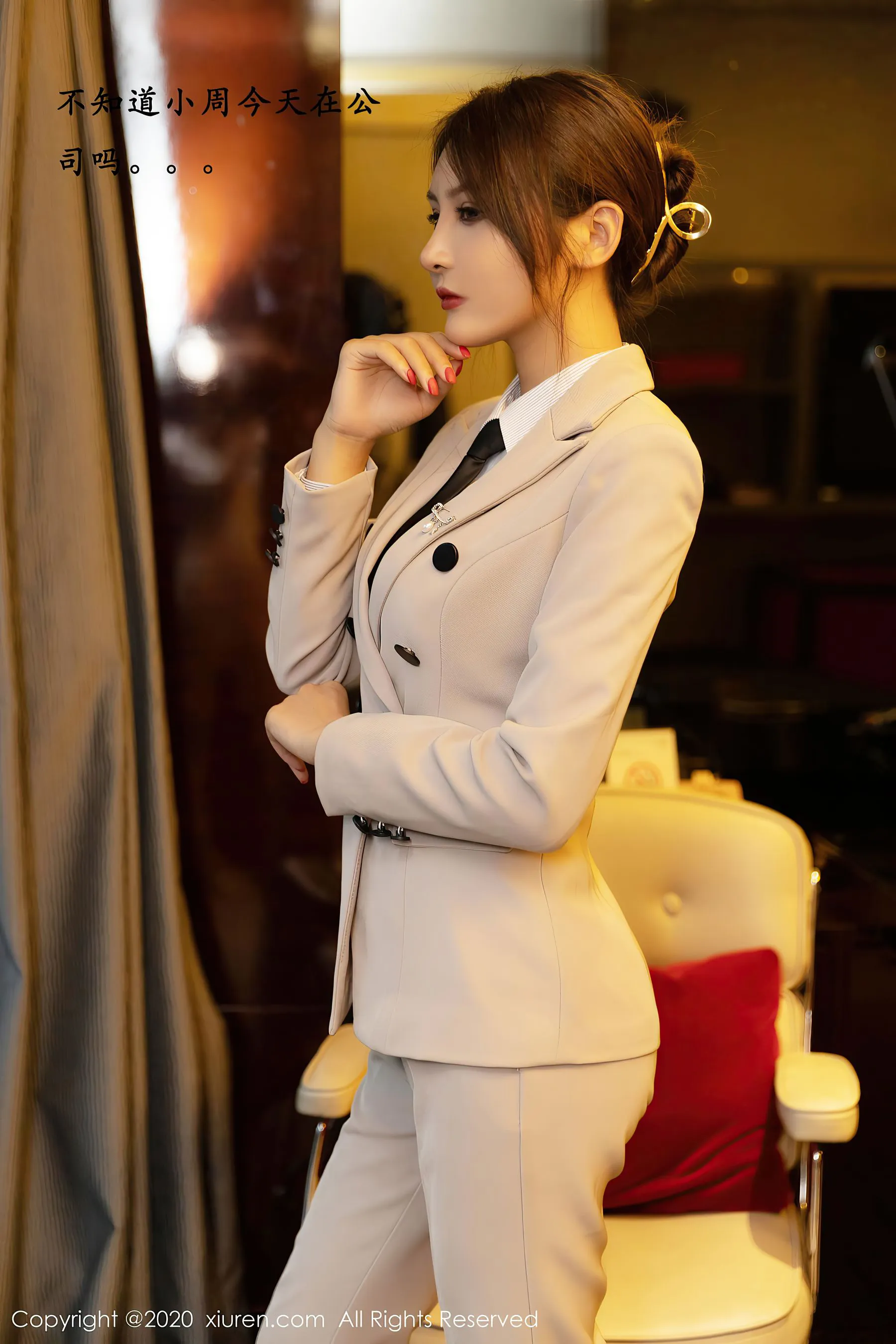  秀人 No.2857 @周于希Sandy&@Emily顾奈奈第2张