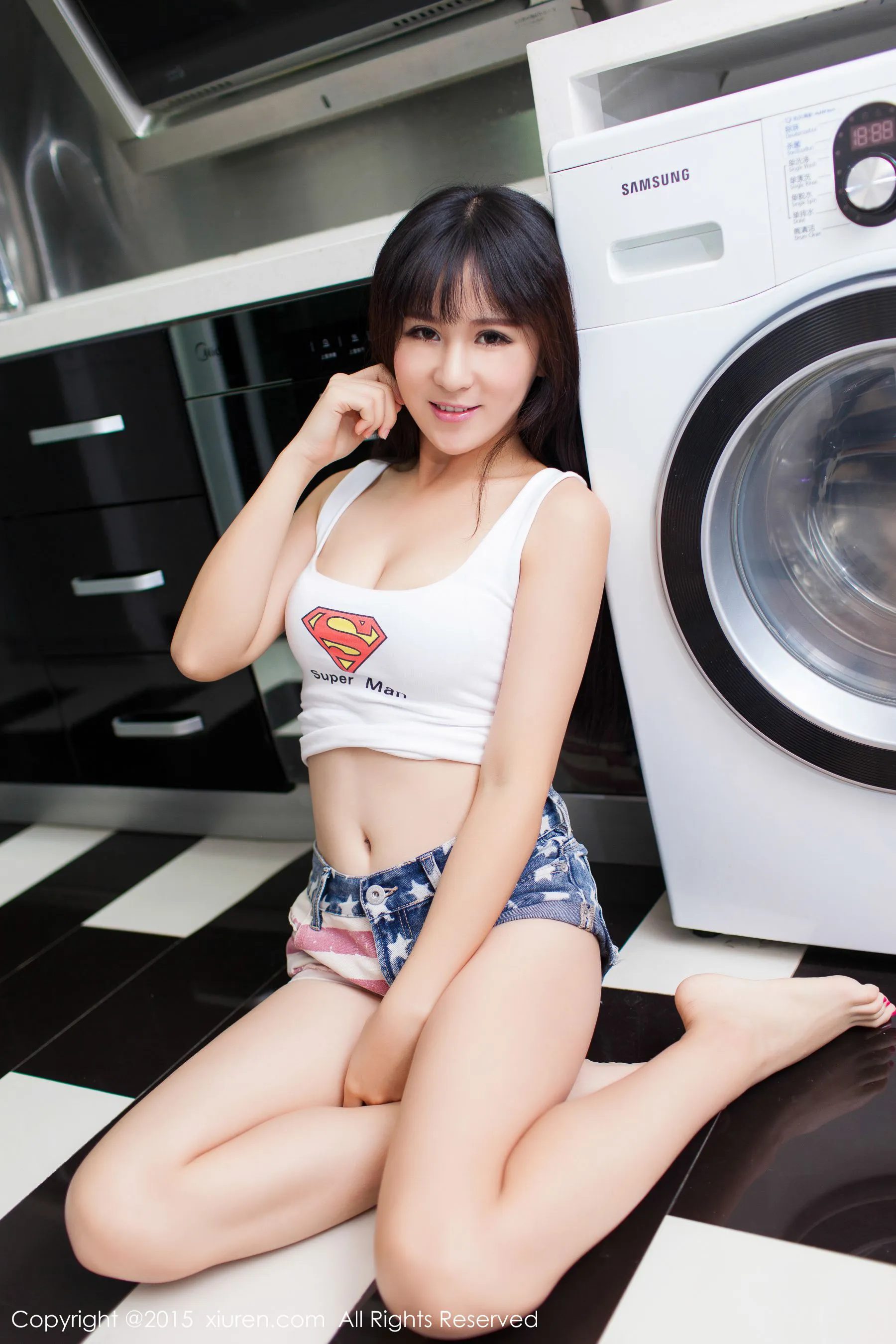  唐雨辰TYC《水手校服+热裤系列》 秀人网 No.405第19张