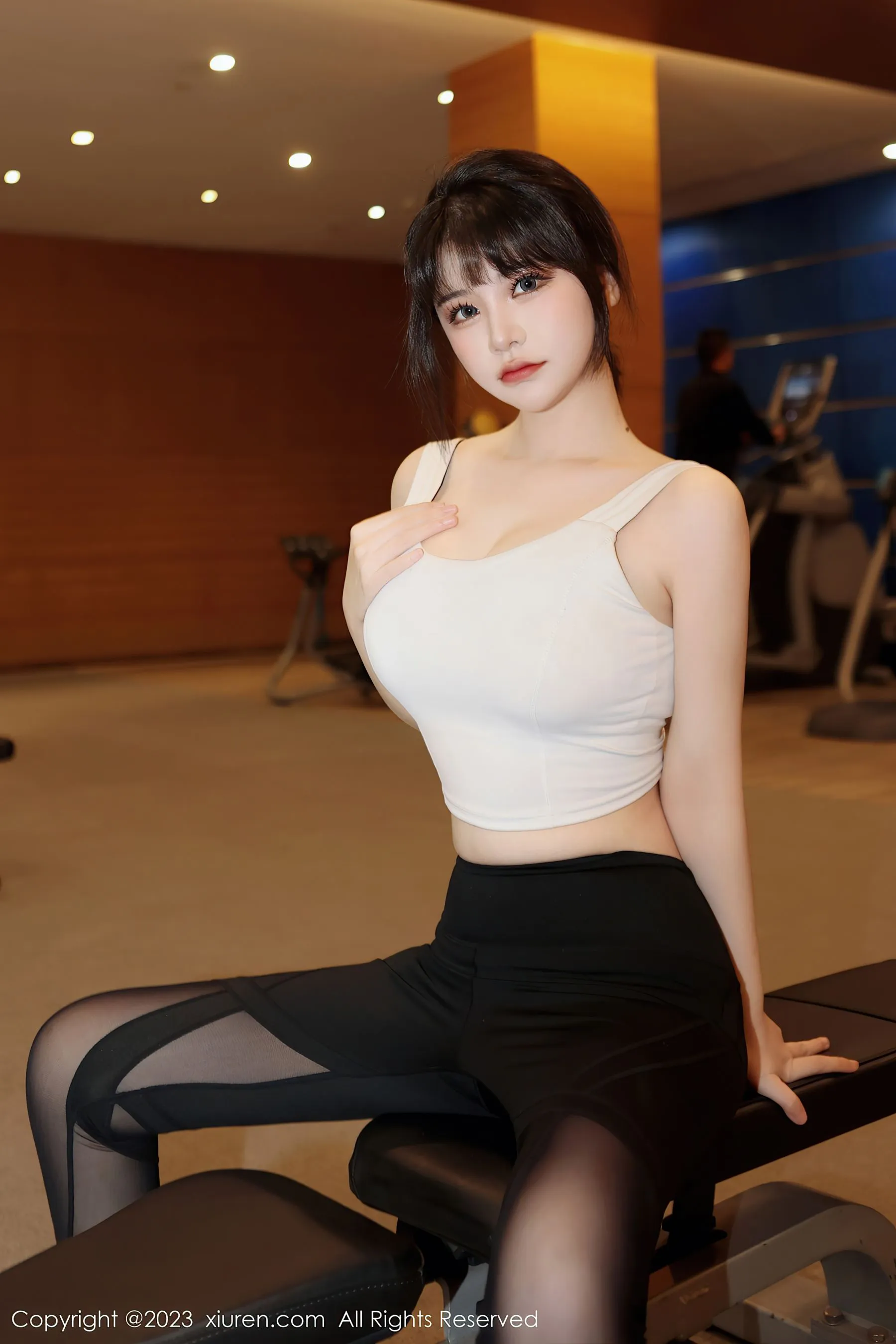 秀人网 No.6289 桃桃子_ 健身美腿第26张