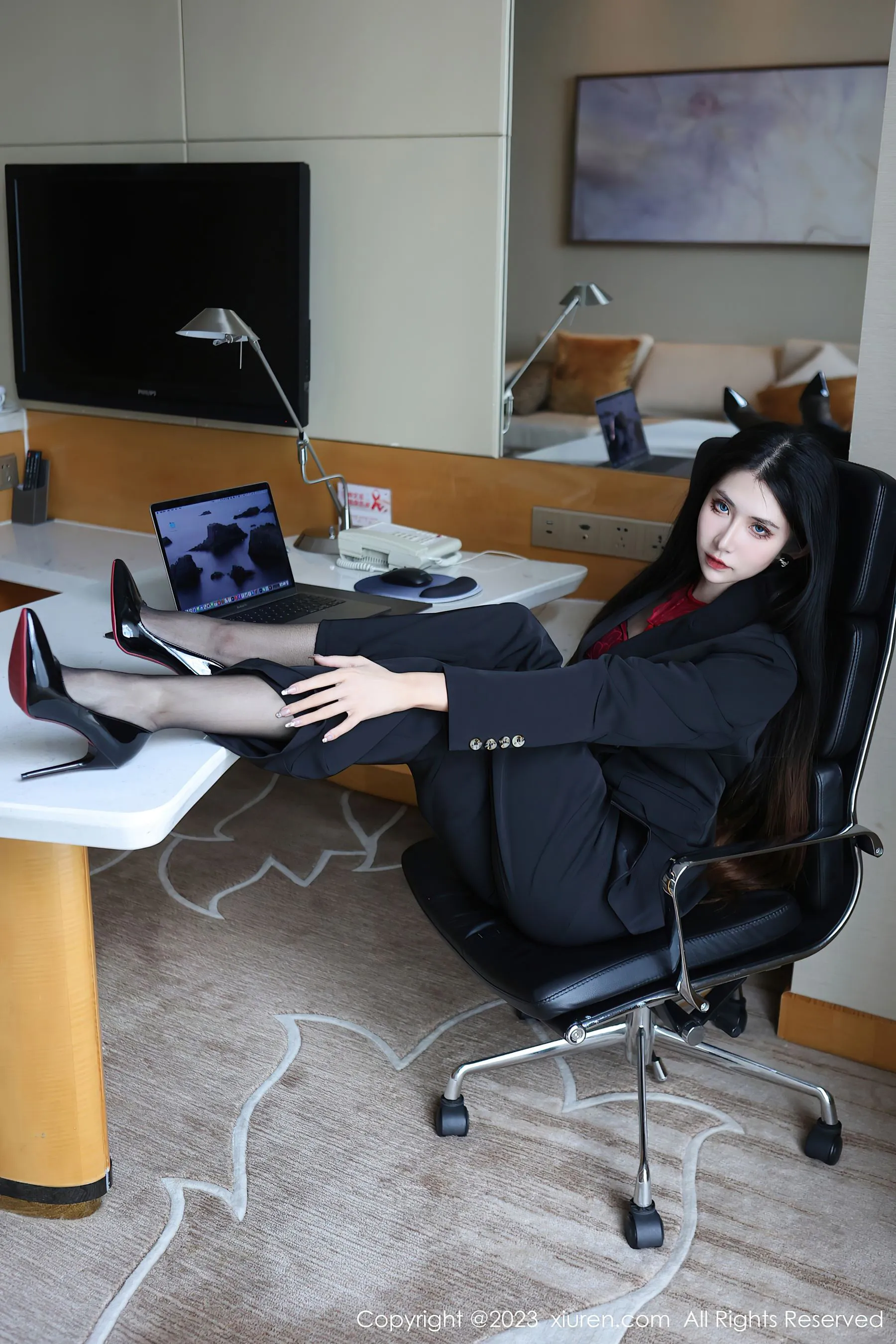 秀人网 No.6402 依娜Yina 美腿新人第30张