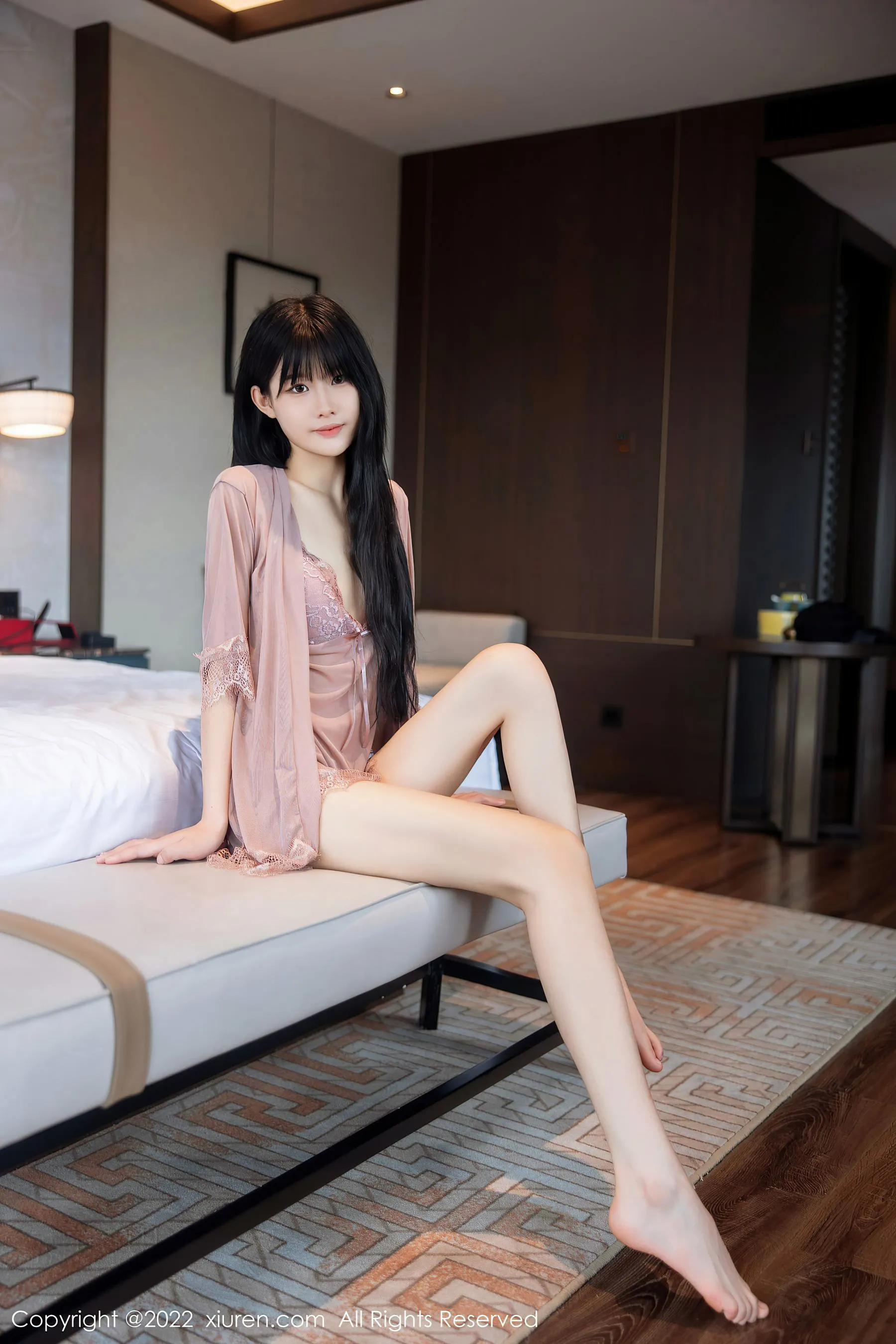  秀人网 No.5408 77qiqi 睡衣美腿第11张