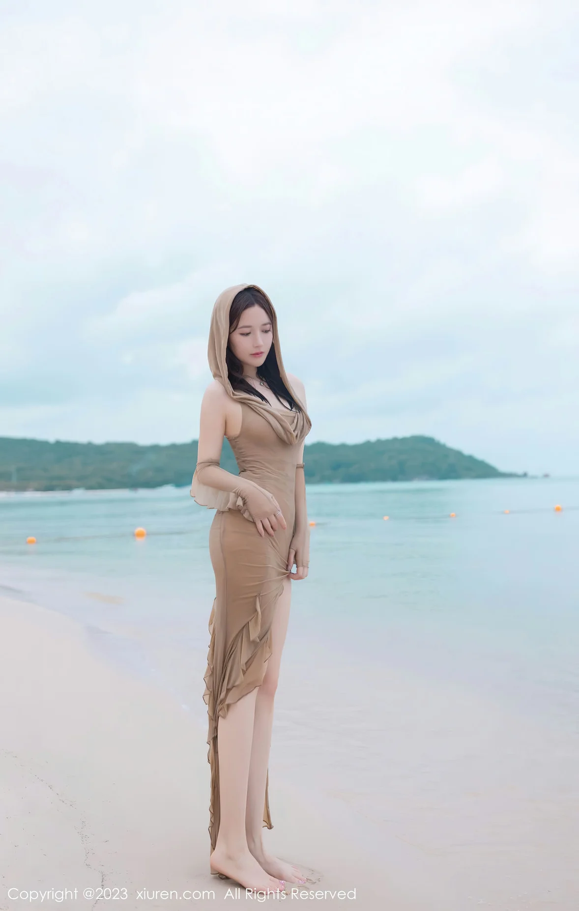  XiuRen 秀人 No.7288 鱼子酱Fish 沙滩渔网性感写真 [78P]第2张