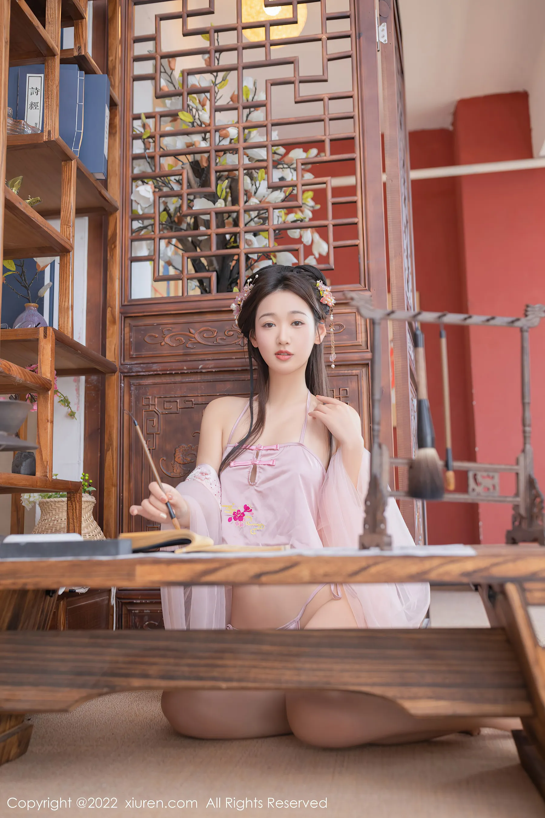  秀人网 No.4749 唐安琪 古装美腿写真第7张