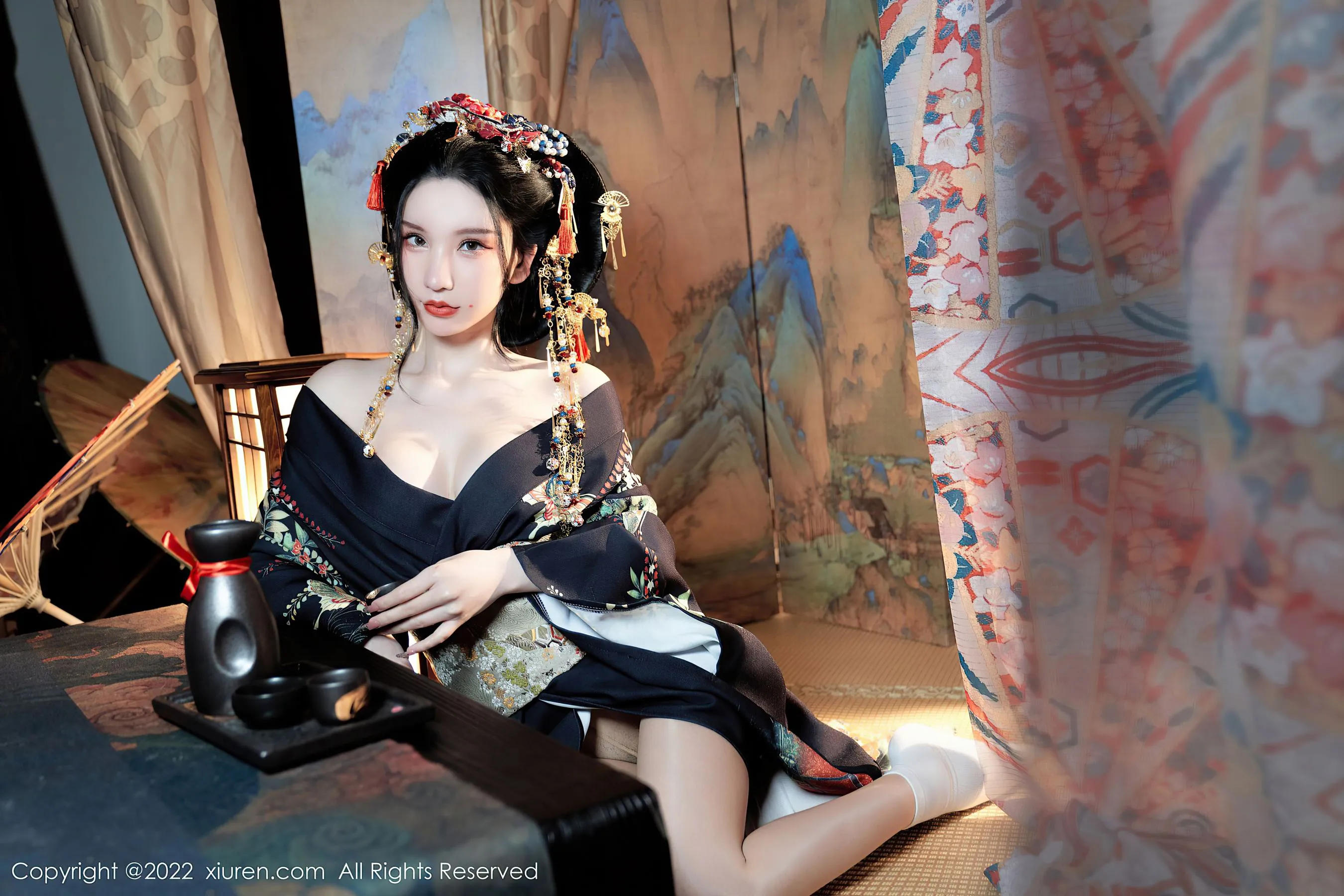  秀人网 No.5537 周于希Sally 歌舞伎町第4张