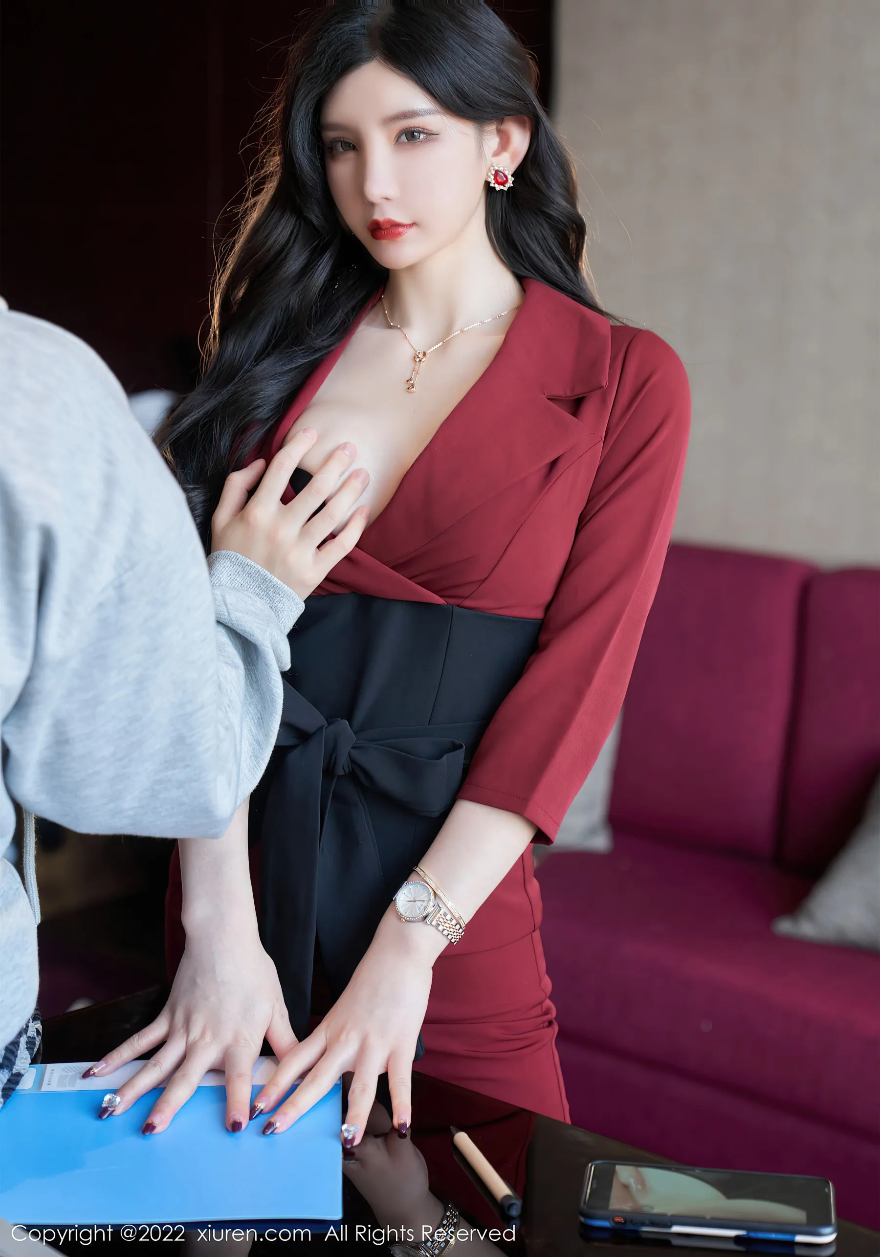  秀人网 No.4877 周于希Sally 美腿黑丝外围约啪第21张