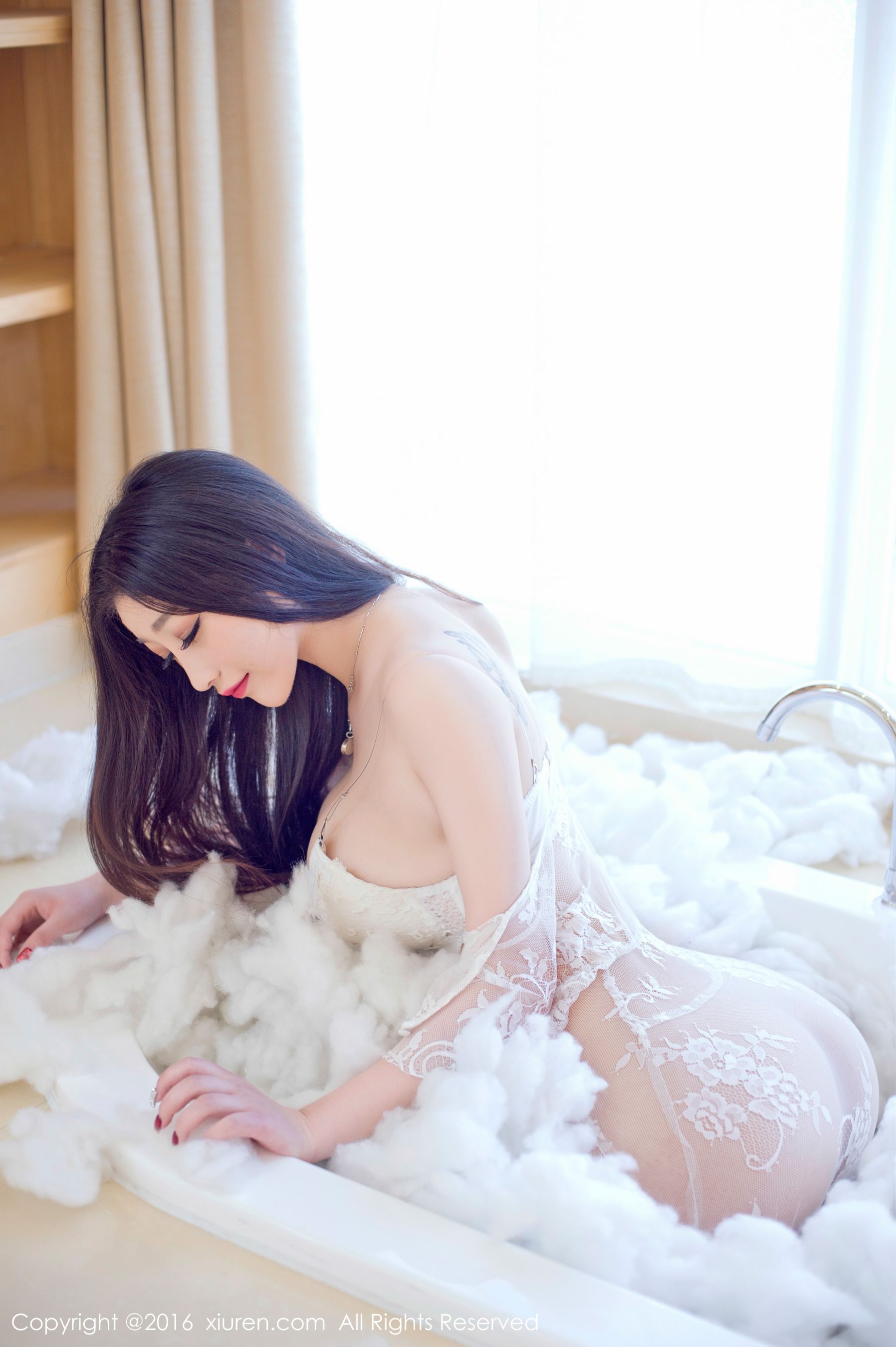  爆乳细腰美狐娘@妲己_Toxic 秀人网 No.608第8张