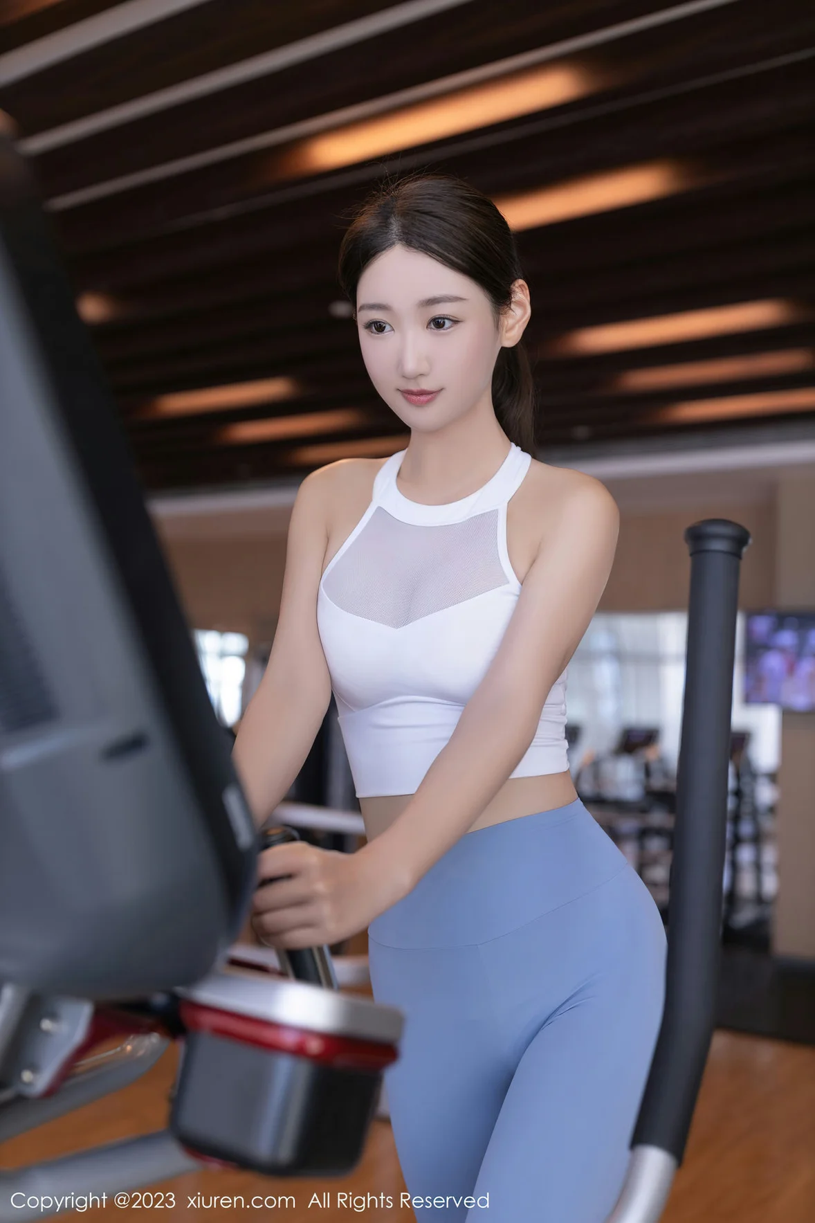  XiuRen 秀人 No.7197 唐安琪 瑜伽服健身场所拍摄澳门旅拍 [81P]第1张