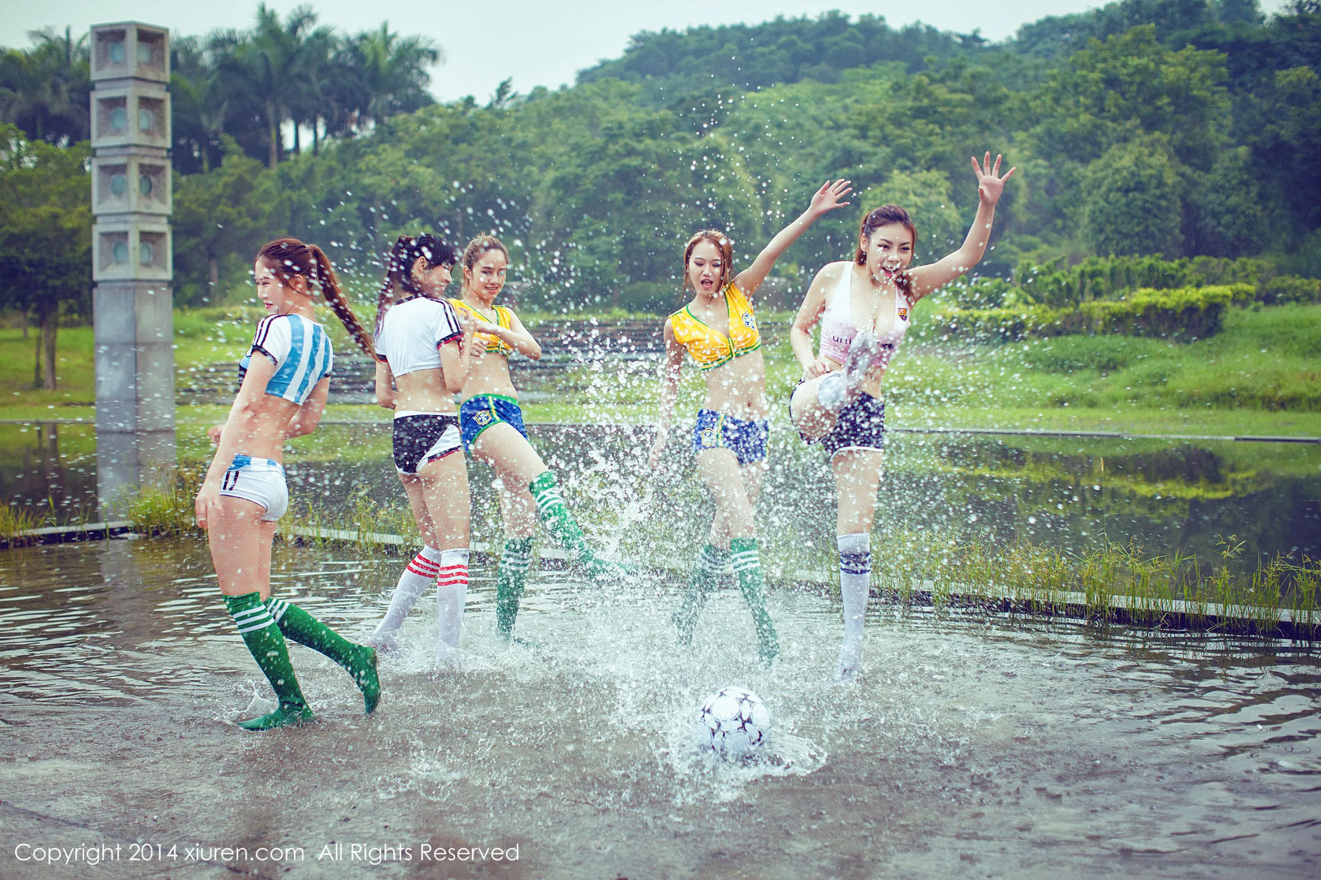 2014巴西世界杯足球宝贝合集 秀人网 No.159第19张