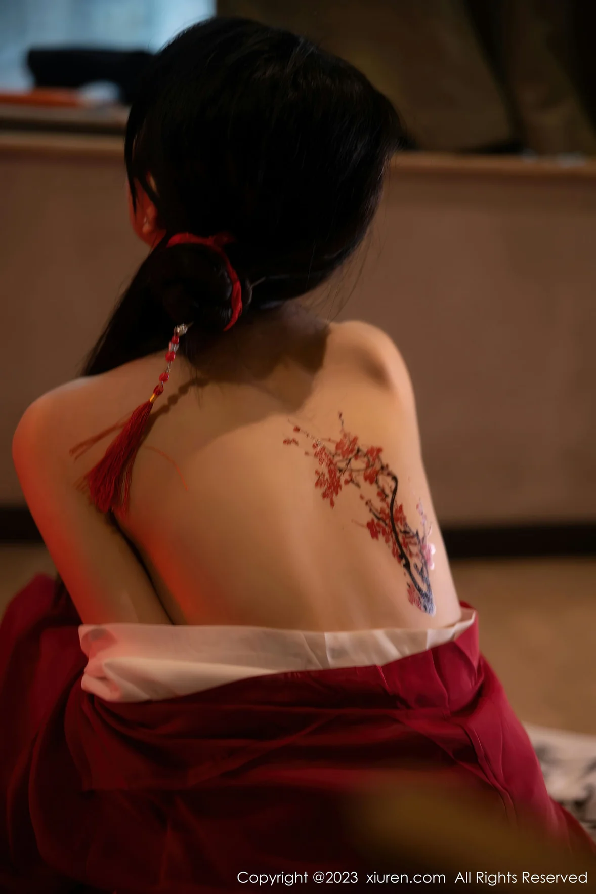  XiuRen 秀人 No.7192 幼幼 红色古装性感写真 [93P]第20张