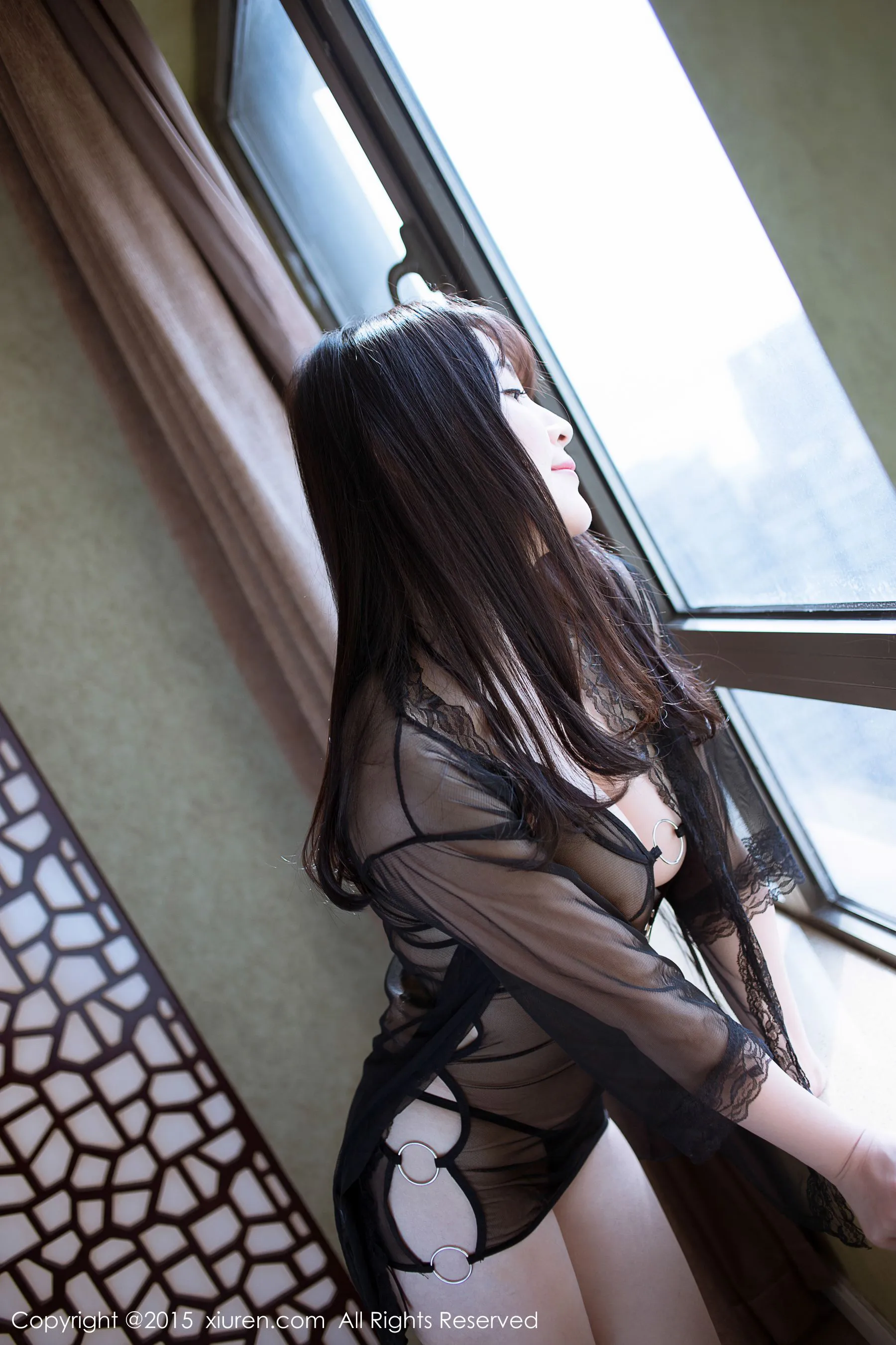  乐朵朵-Wendy《福利透视装》 秀人网 No.335第2张