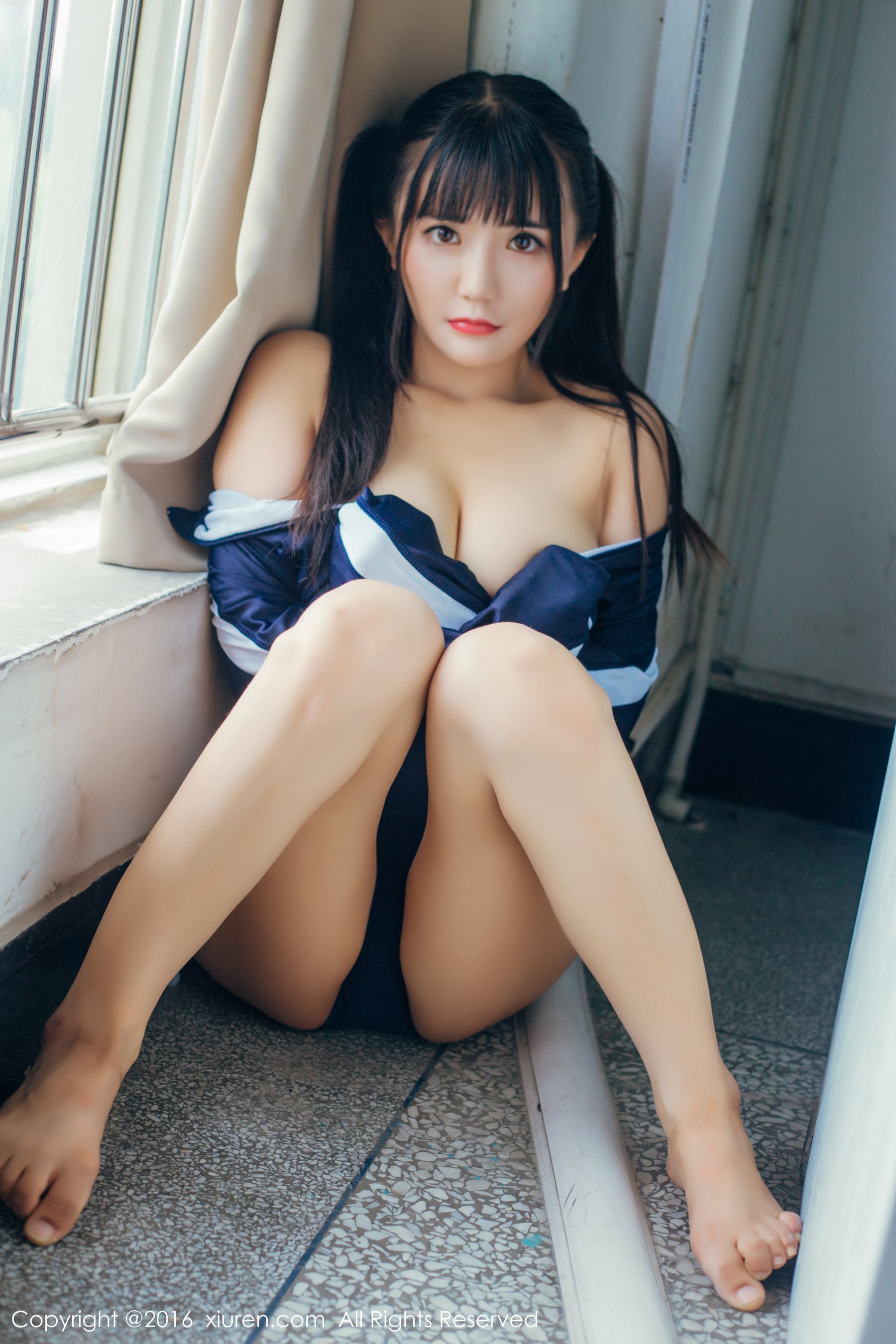  童颜巨乳模特@阿乖Kiddo/崔乖艺 秀人网 No.601第8张